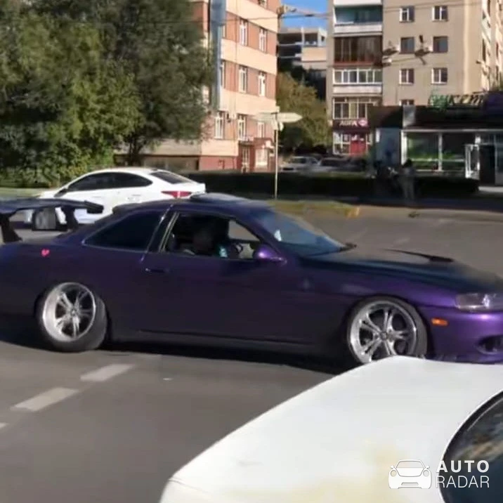 Nissan Silvia S14 spotted in Oskemen, Kazakhstan
