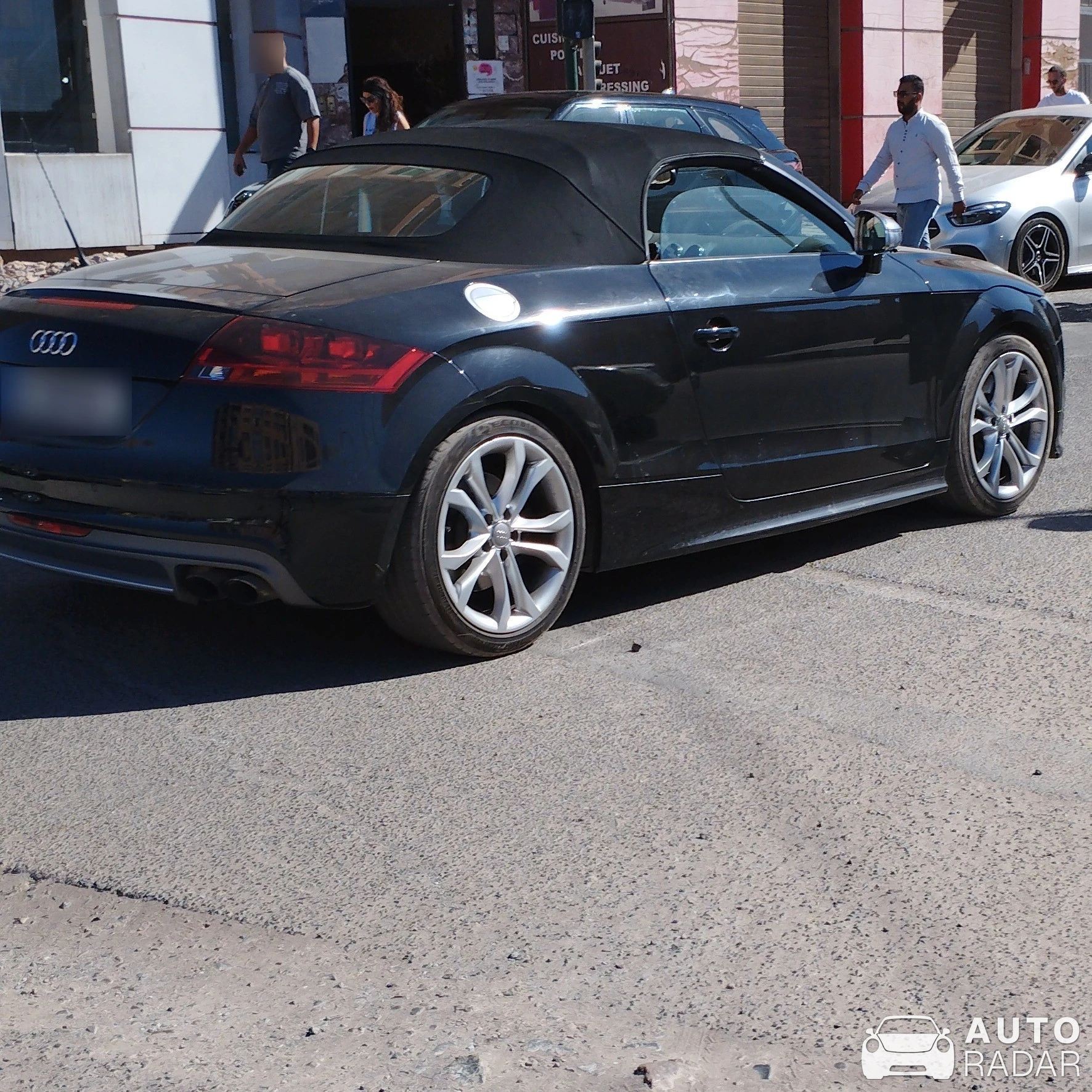 Audi TT Roadster spotted in Marrakesh, Morocco