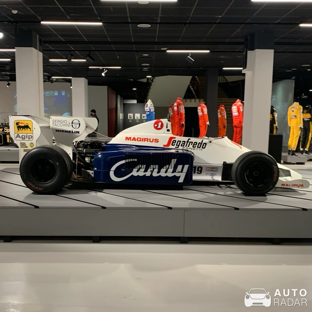 Toleman TG184 spotted in Torino