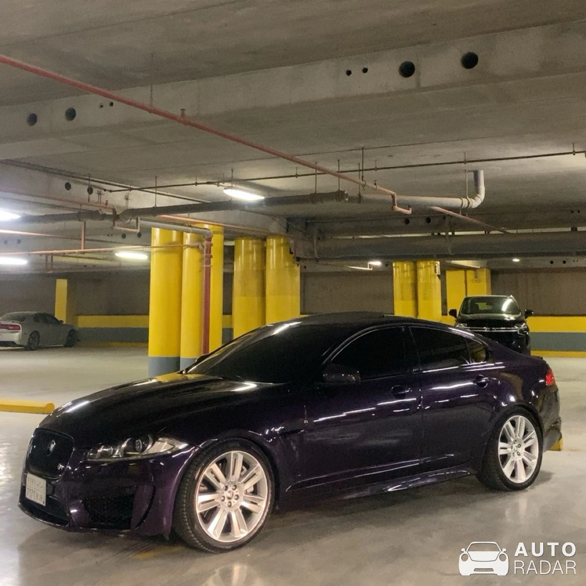 Jaguar XFR-S spotted in Riyadh, Saudi Arabia