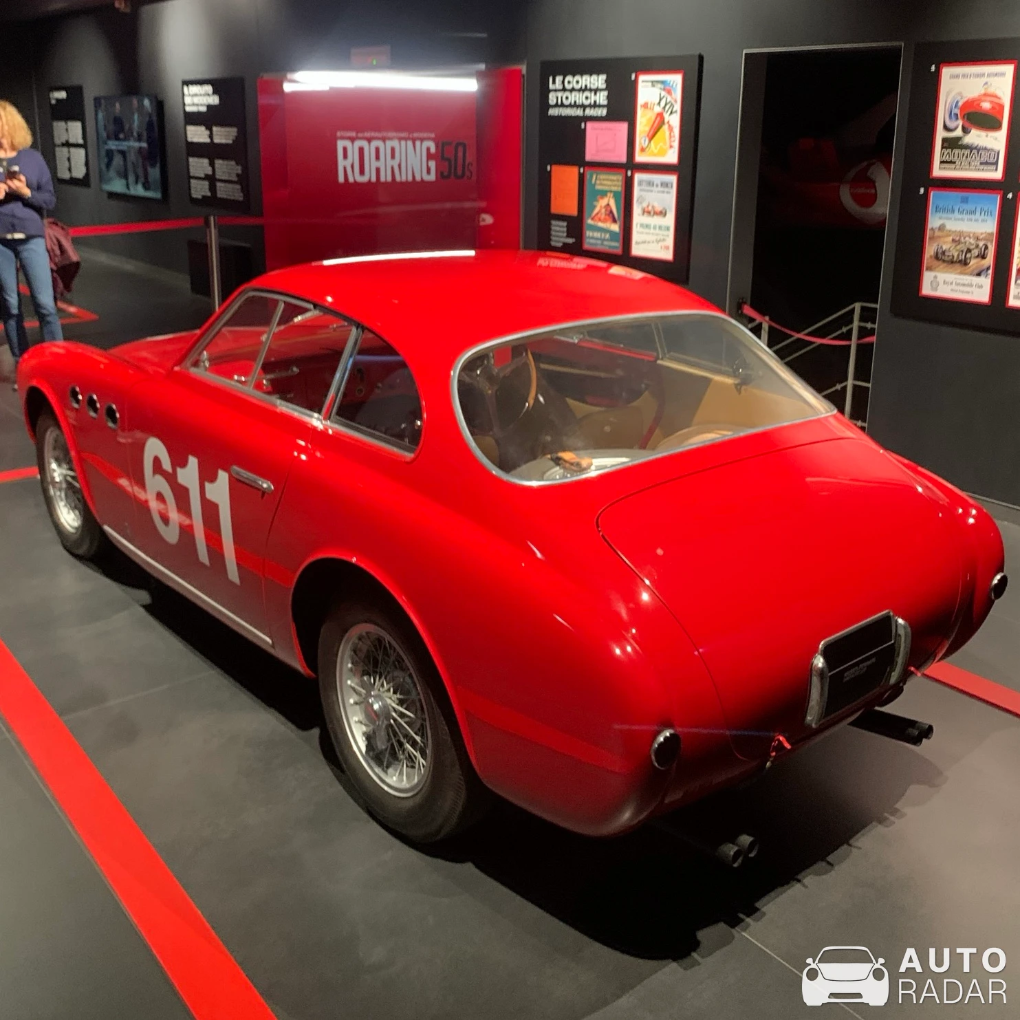 Ferrari 166 MM Vignale Berlinetta spotted in Maranello