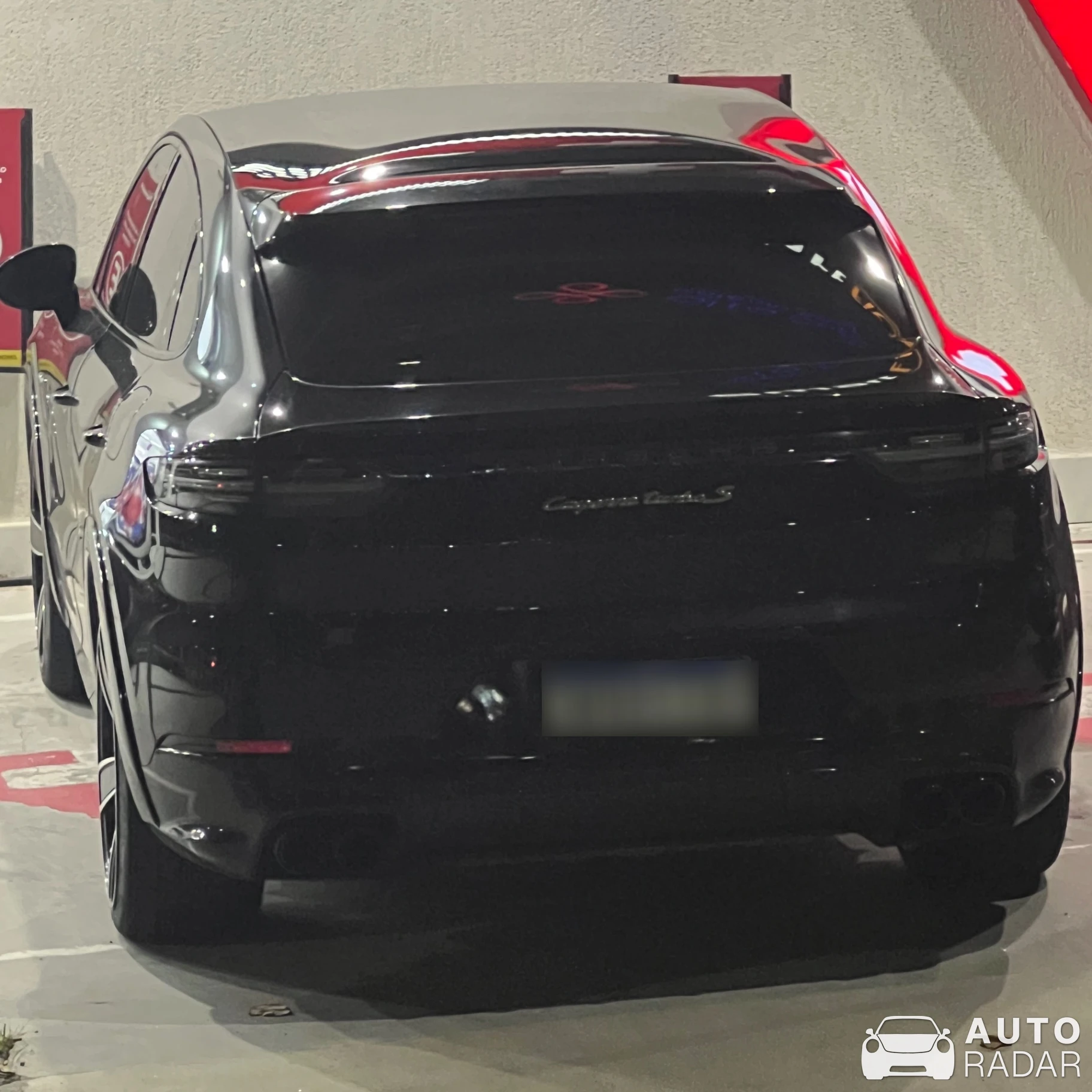 Porsche Cayenne Coupé Turbo S E-Hybrid spotted in Barra da Tijuca, Brazil