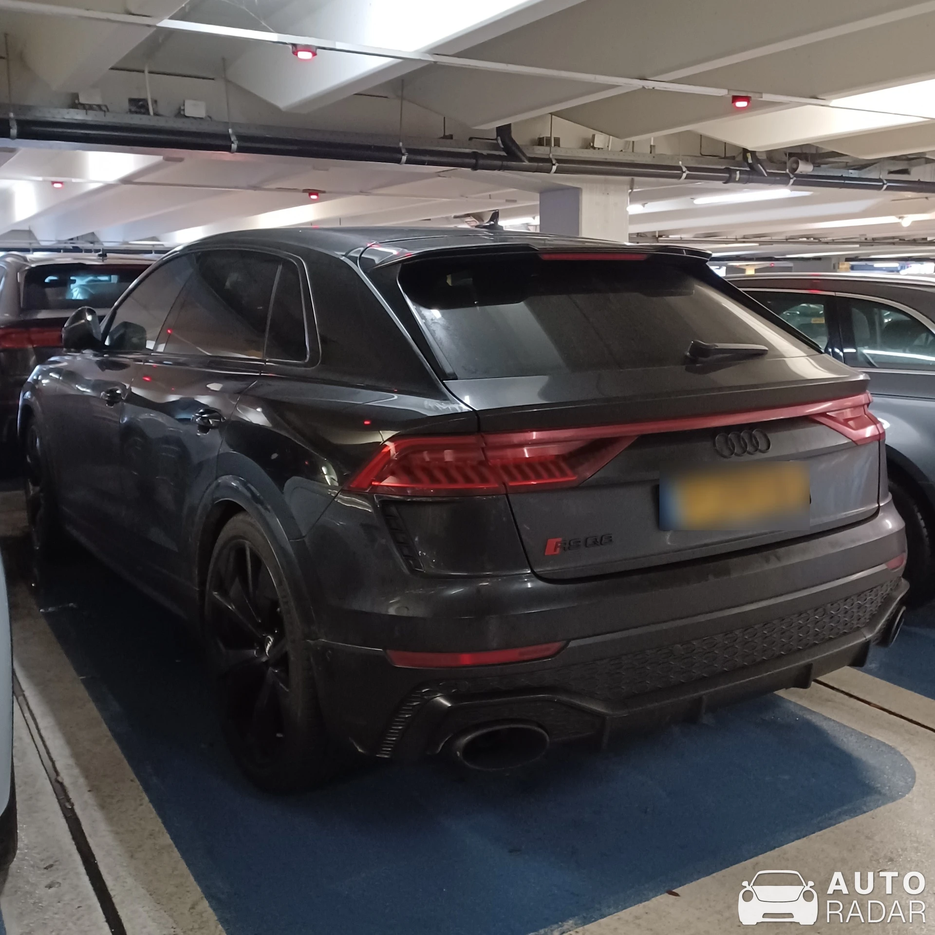 Audi RS Q8 spotted in Schiphol, Netherlands