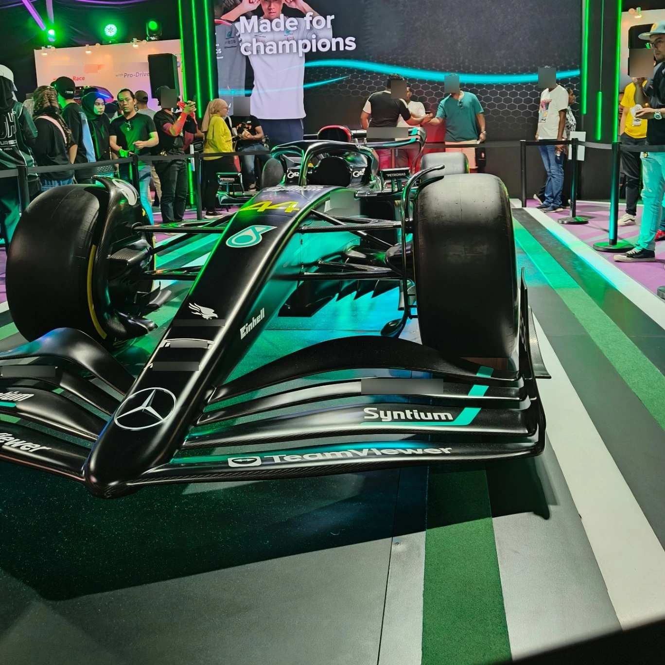 Mercedes-AMG F1 W14 E Performance spotted in Serdang
