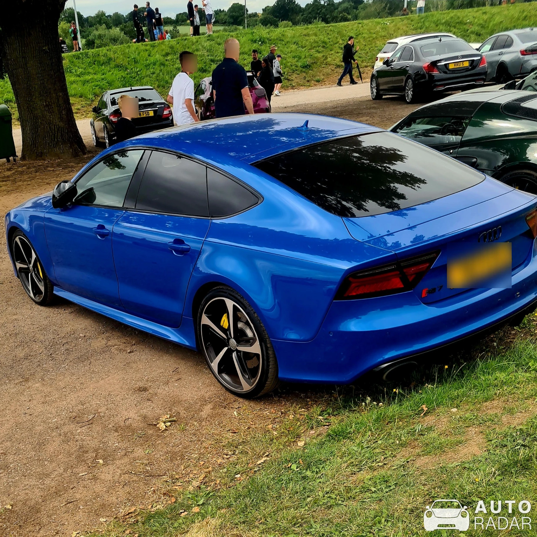 Audi RS7 Sportback C7 spotted in Kirkby Mallory, United Kingdom