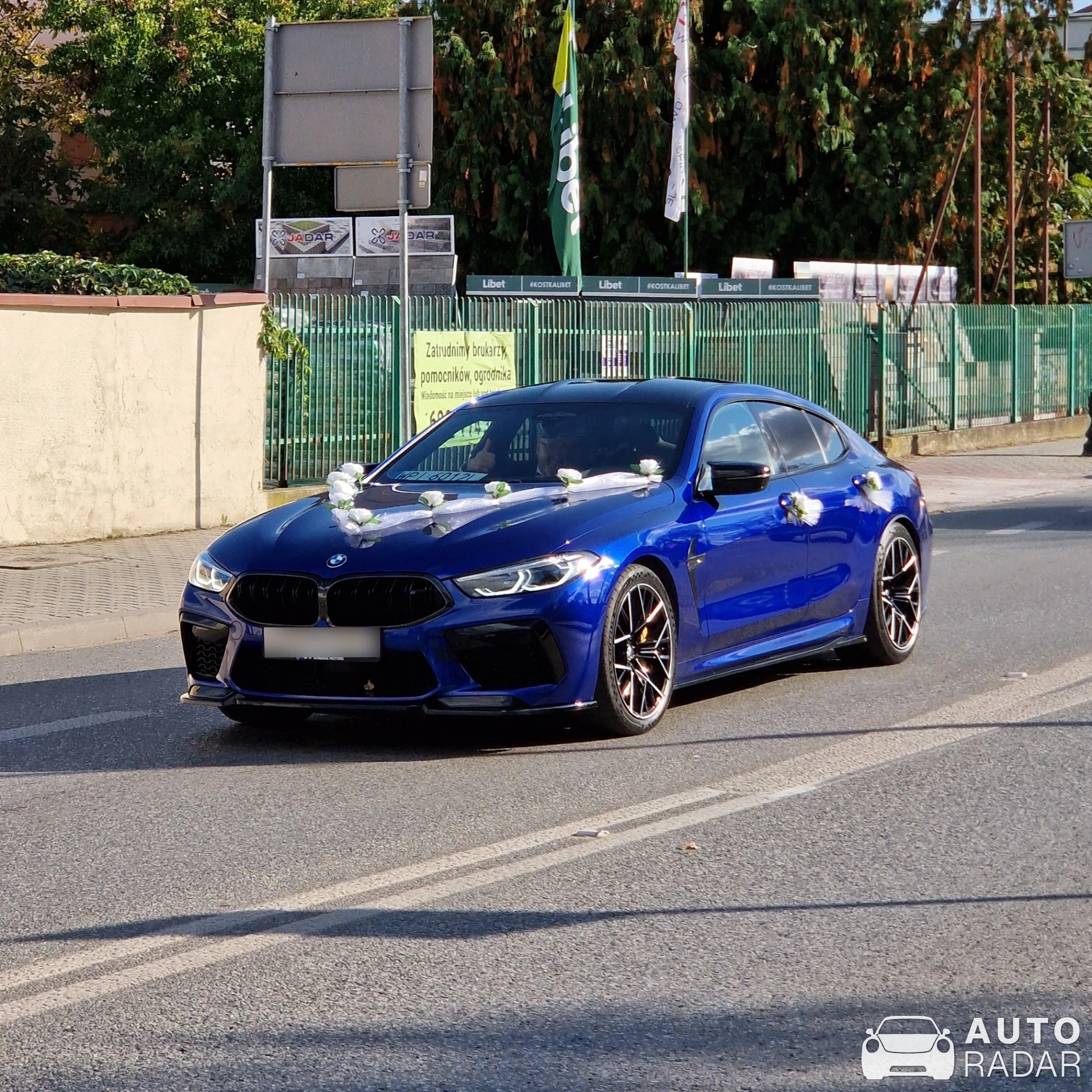 BMW M8 F93 Gran Coupé Competition spotted in Konstancin-Jeziorna, Poland