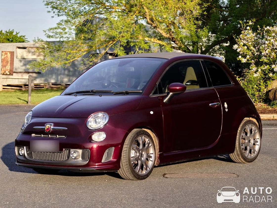 Abarth 695 Edizione Maserati spotted
