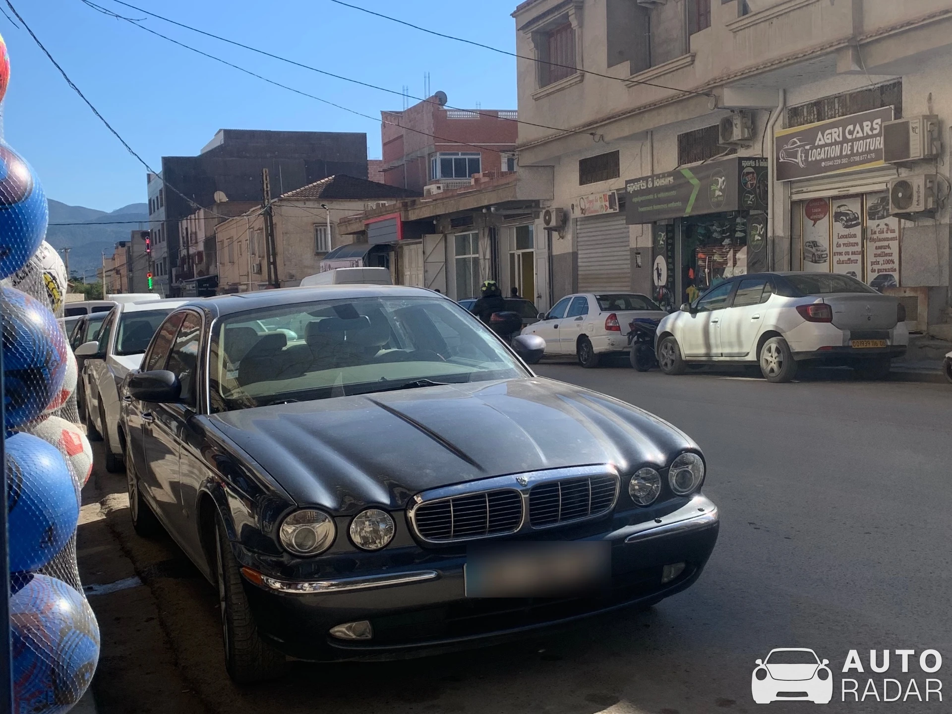 Jaguar XJR spotted in Tazmalt
