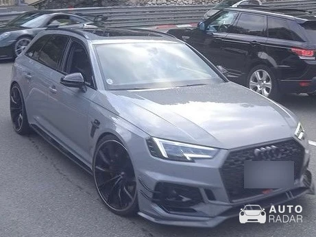Audi ABT RS4 Avant B9 spotted in Monaco