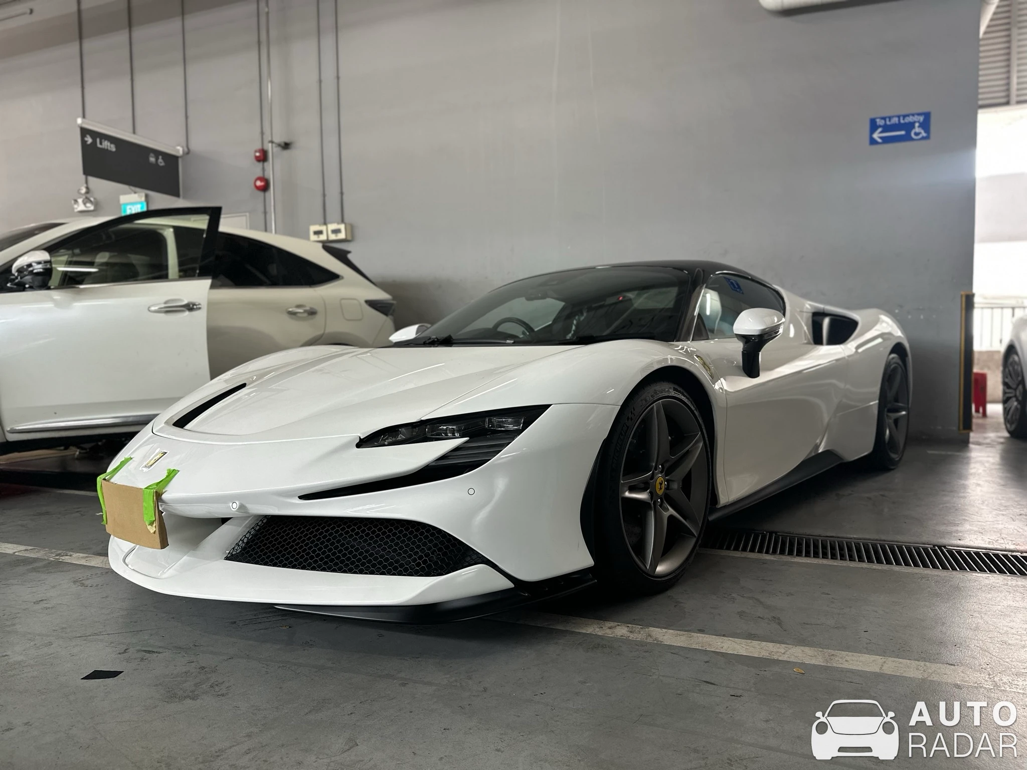 Ferrari SF90 Spider Tailor Made spotted in Singapore