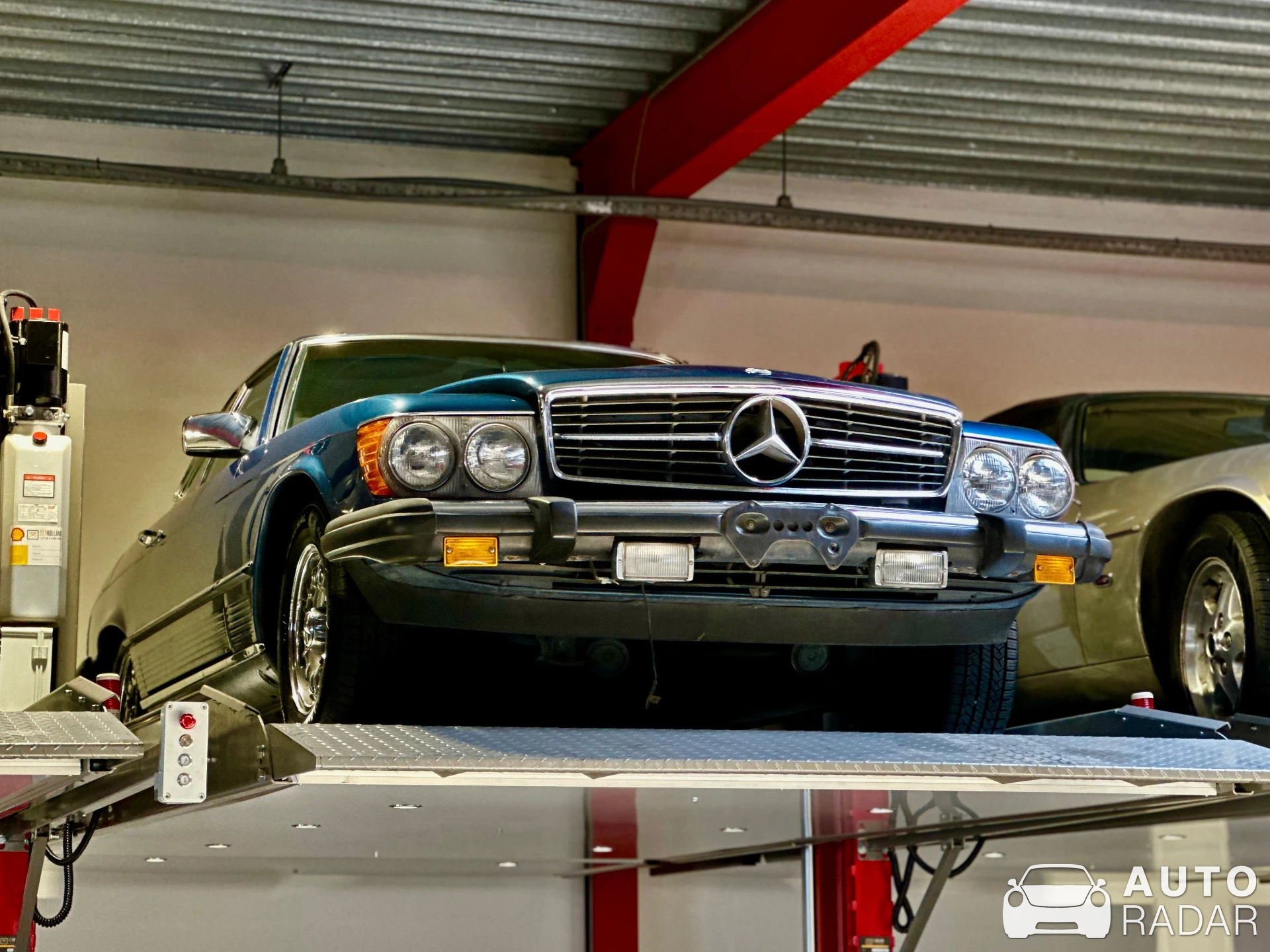 Mercedes-Benz 300 SL C107 spotted in Schiedam
