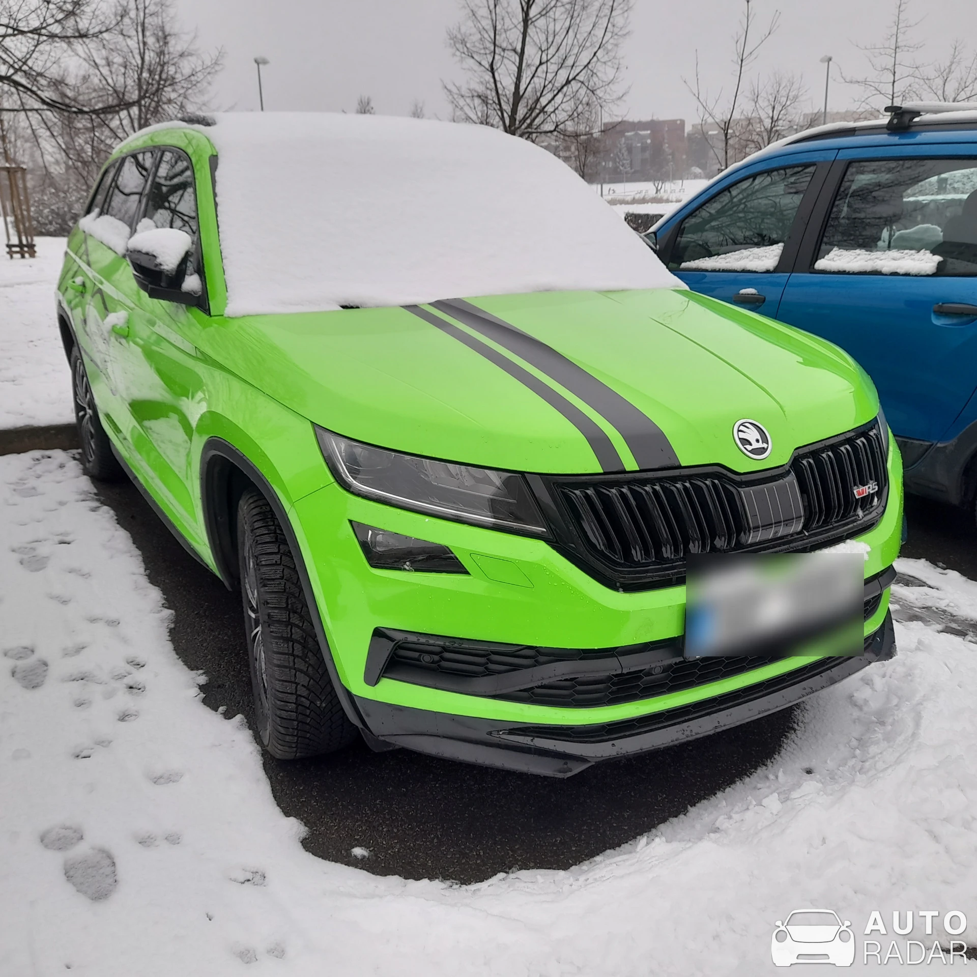 Škoda Kodiaq vRS spotted in Praha