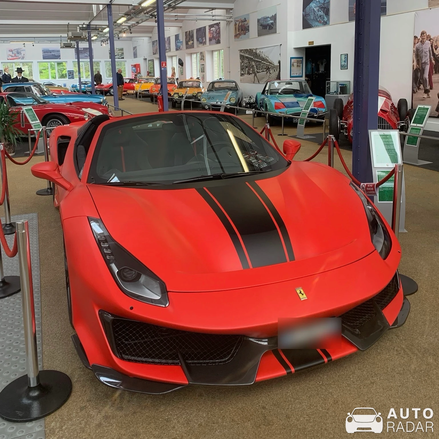 Ferrari 488 Pista Spider spotted in Romorantin-Lanthenay