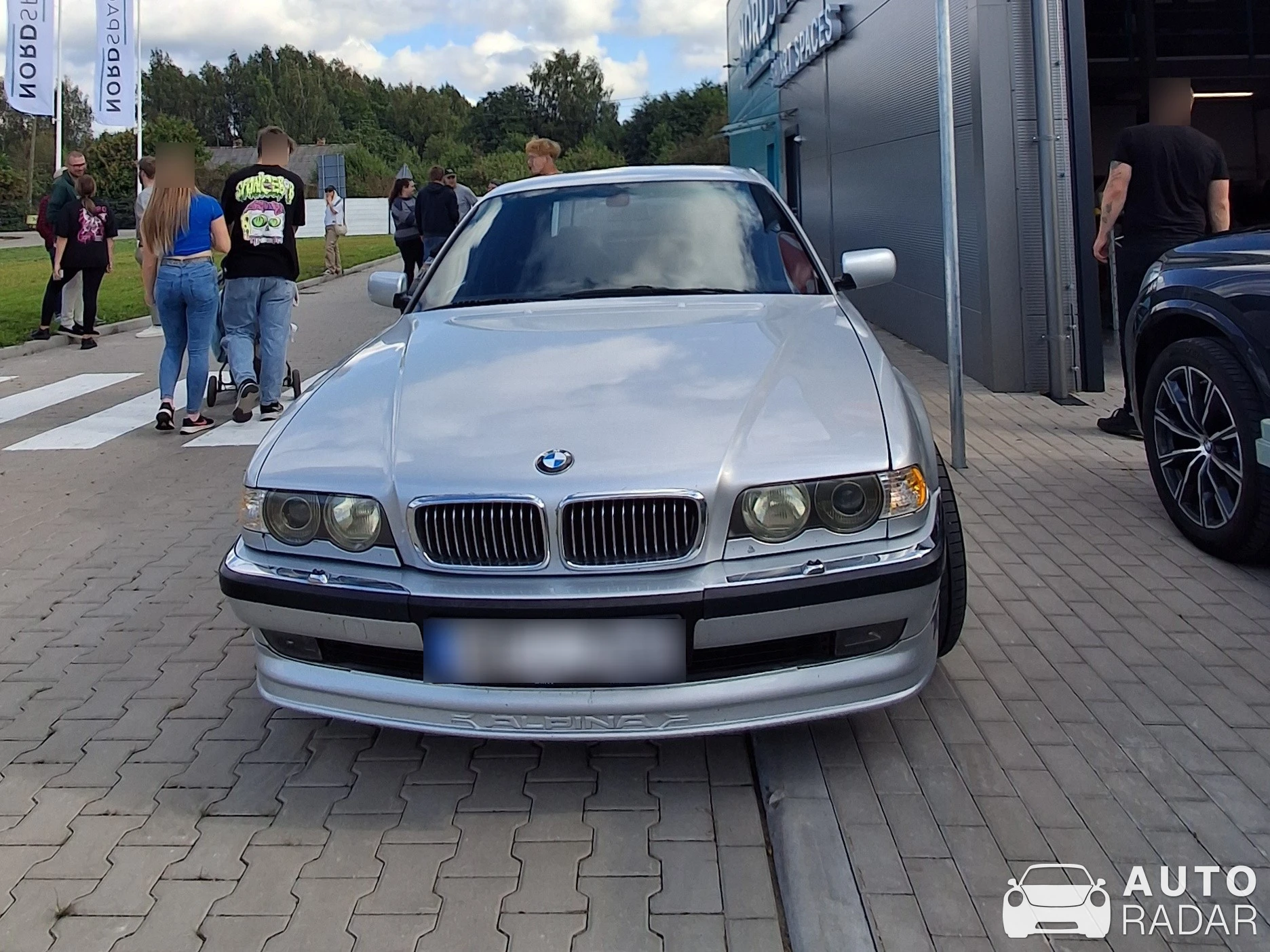 Alpina B12 5.0 E32 spotted in Babīte