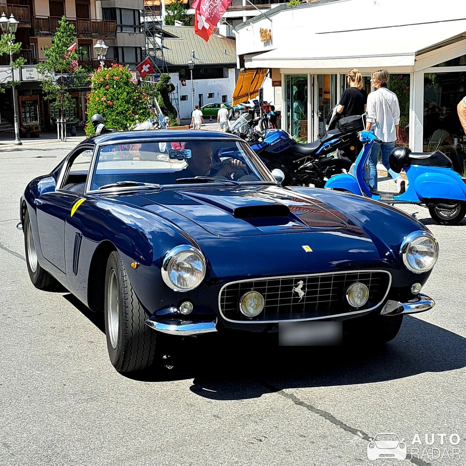Ferrari 250 GT SWB Berlinetta spotted in Crans-Montana, Switzerland