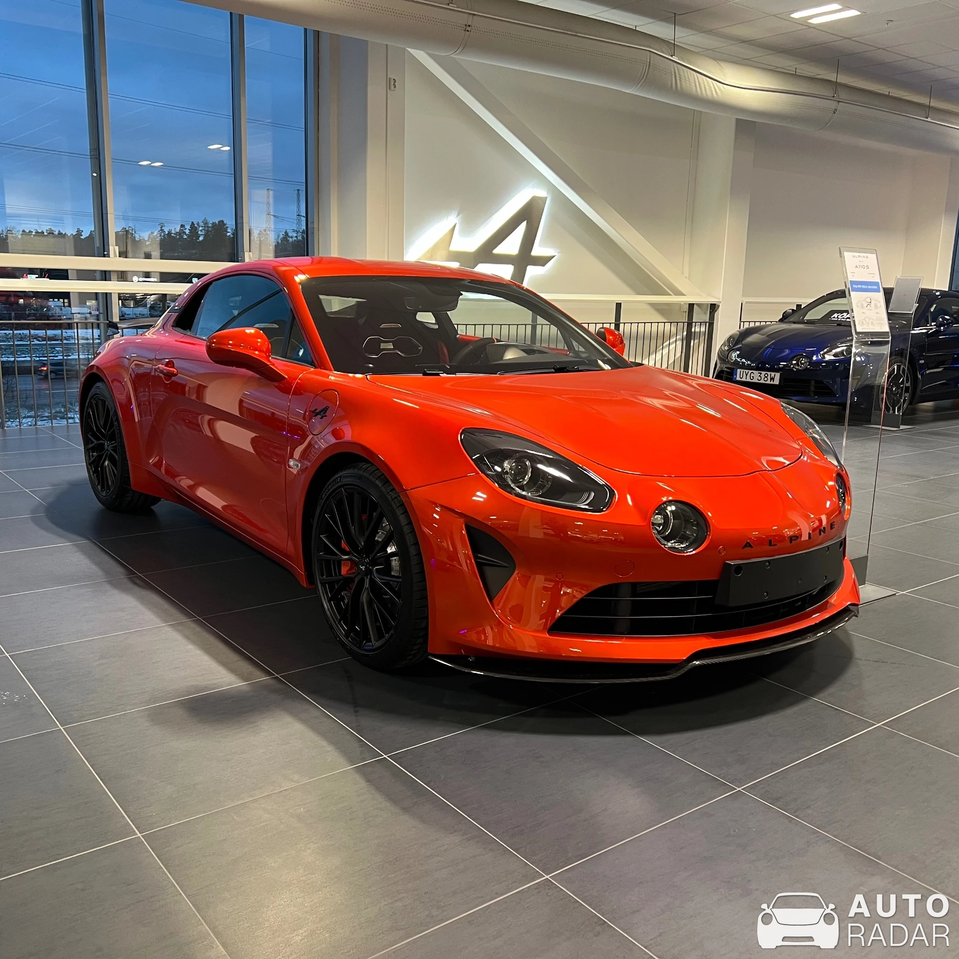 Alpine A110 S spotted in Segeltorp, Швеція