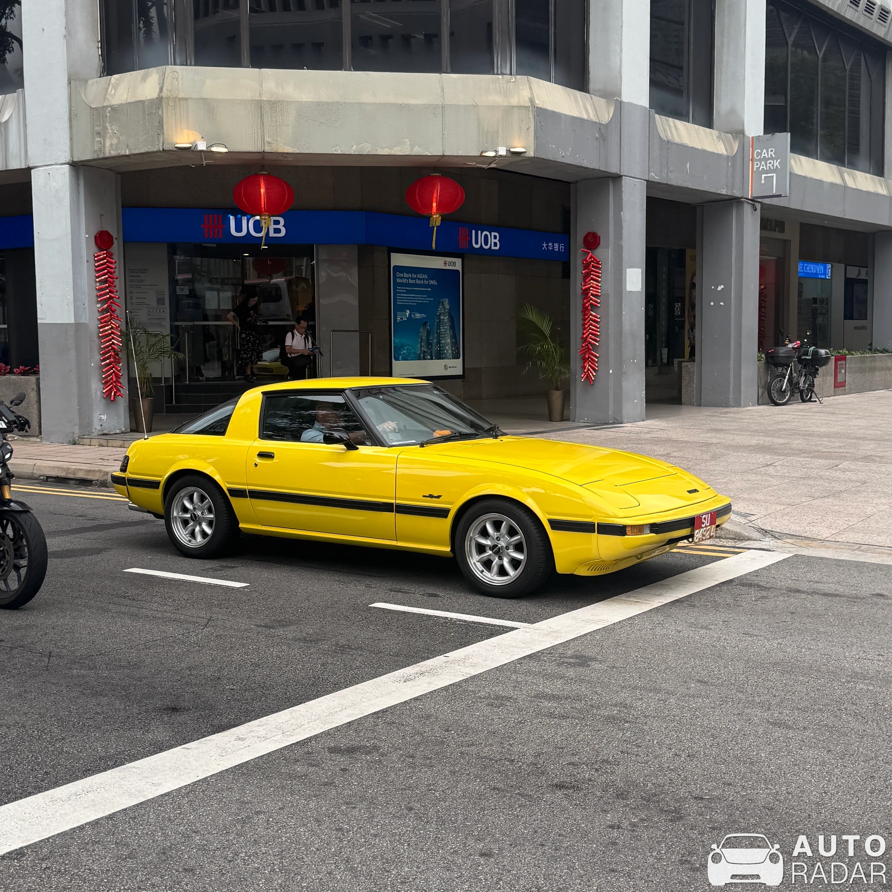 Mazda RX-7 FB3S spotted in Singapore