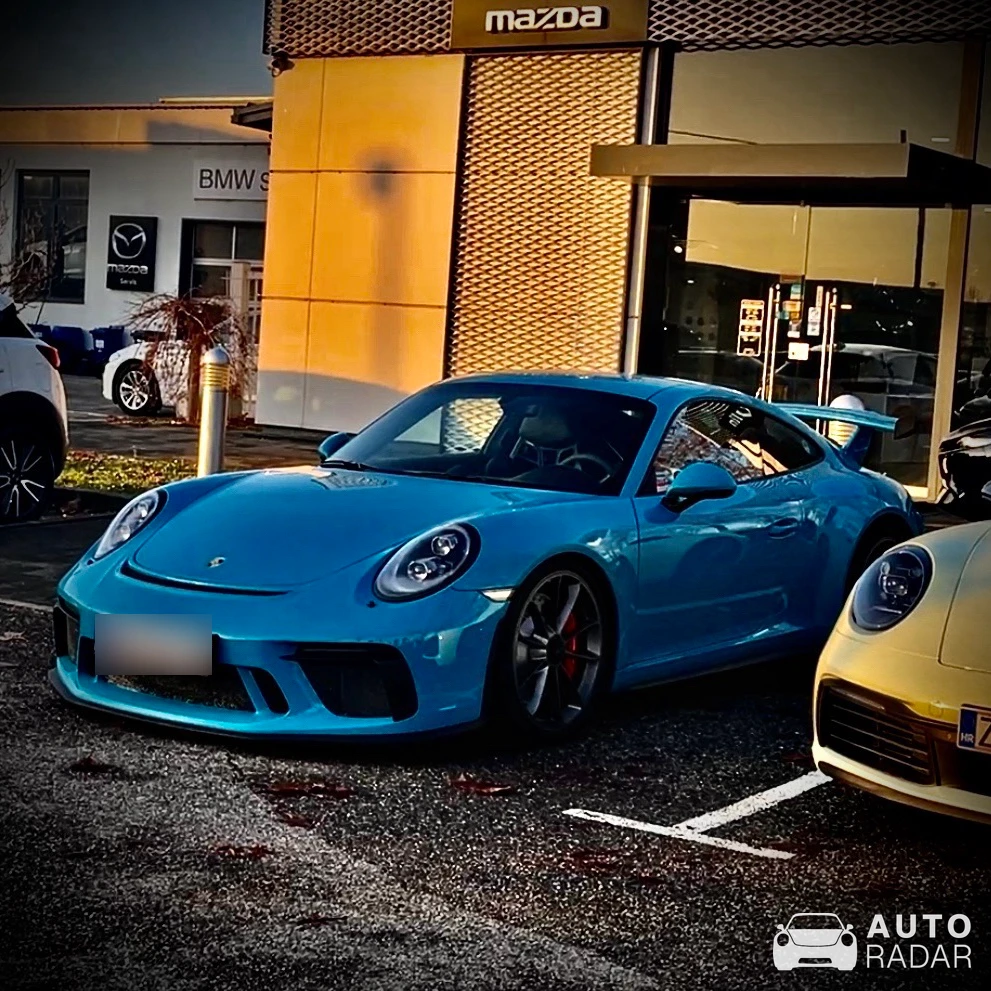 Porsche 991 GT3 MkII spotted in Rothenburg ob der Tauber