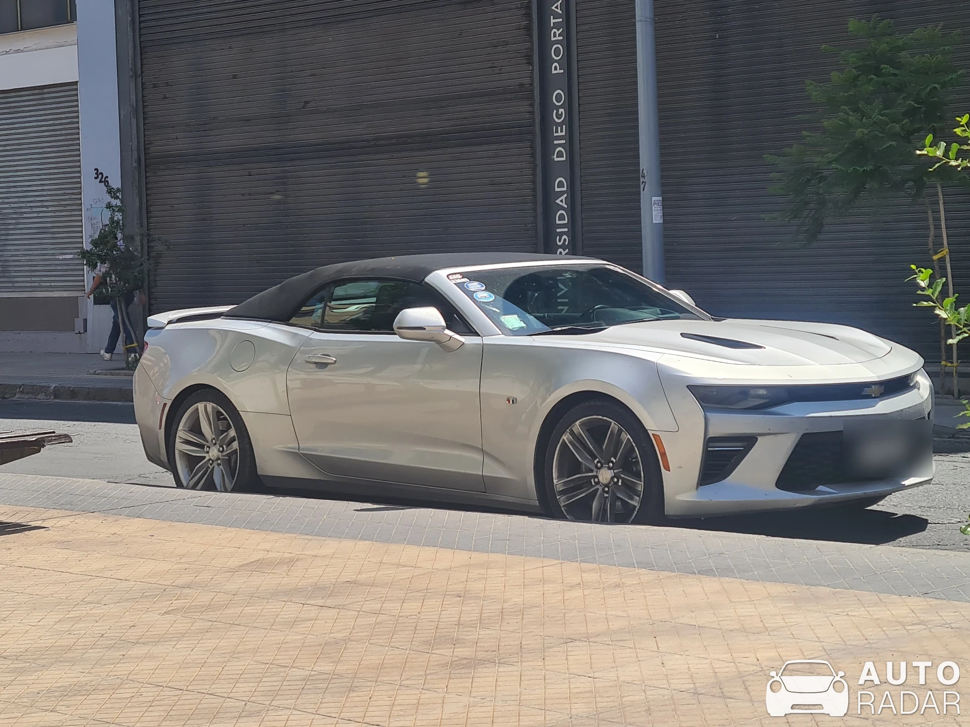 Chevrolet Camaro SS spotted in Santiago, Chile