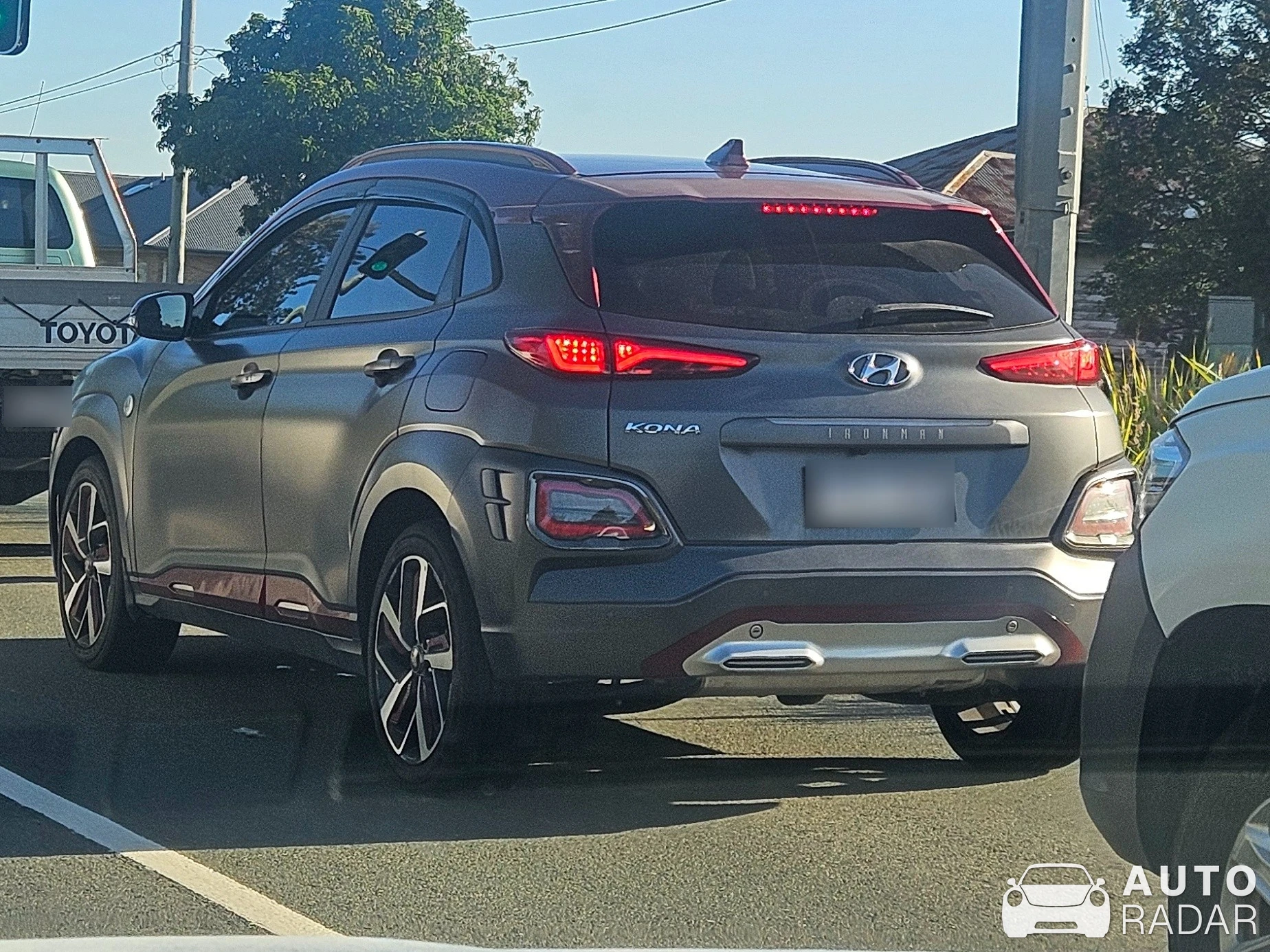 Hyundai Kona Iron Man Edition spotted in Brisbane