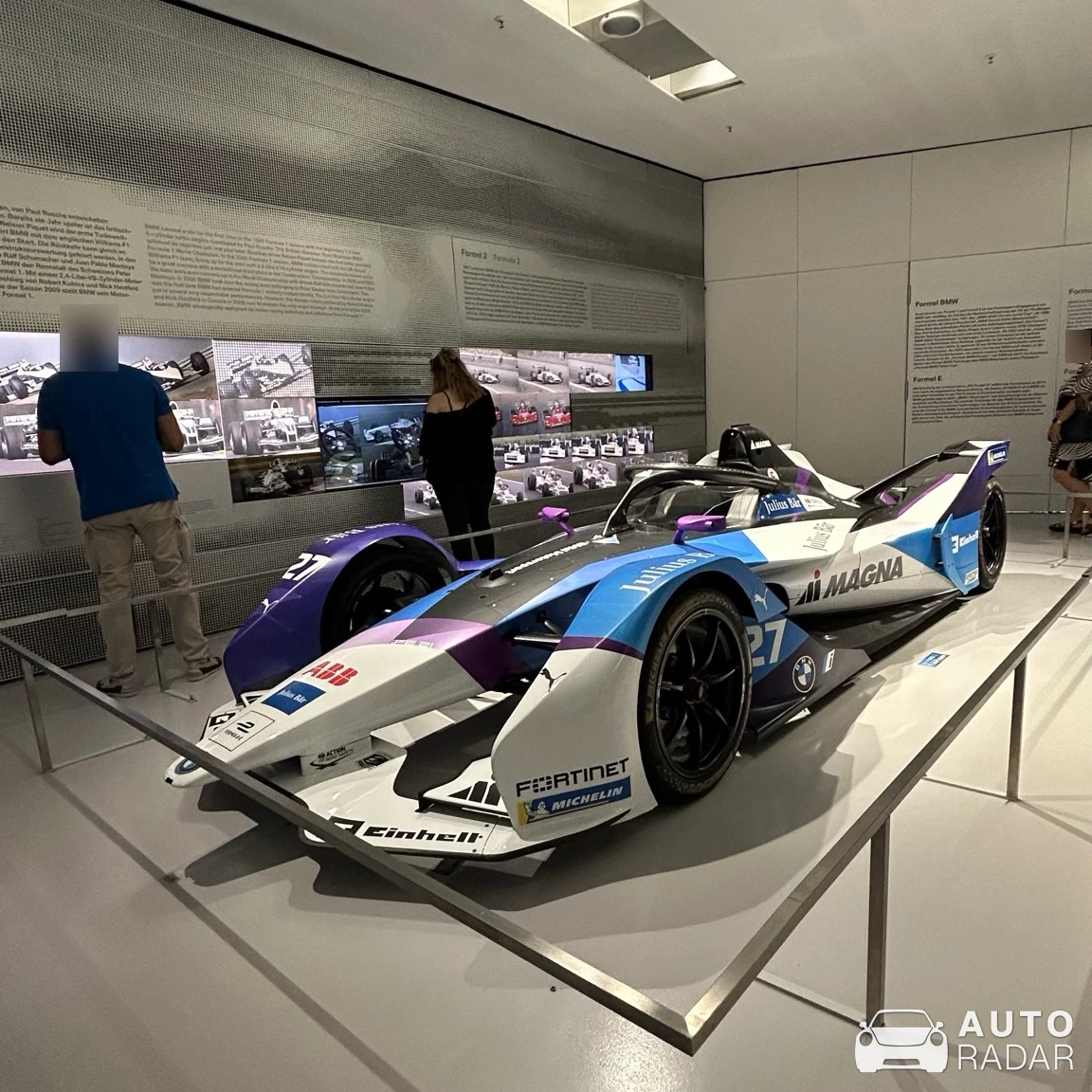 BMW iFE.21 Formula E Gen2 spotted in München