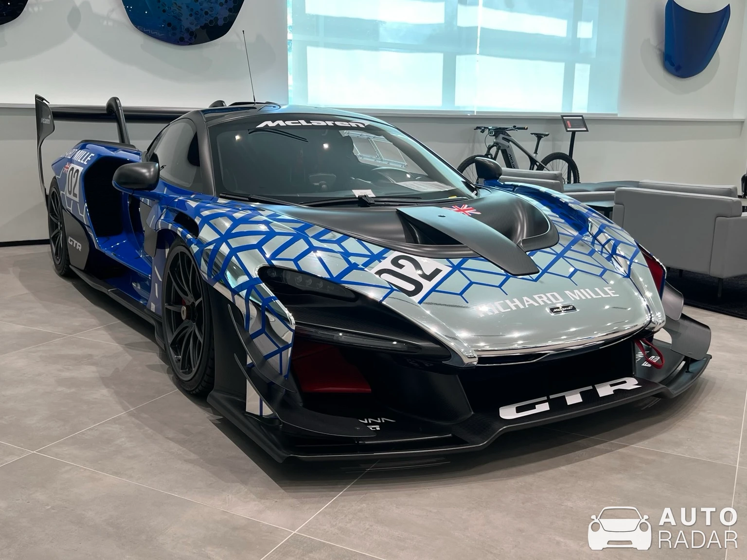 McLaren Senna GTR LM spotted in Winter Park