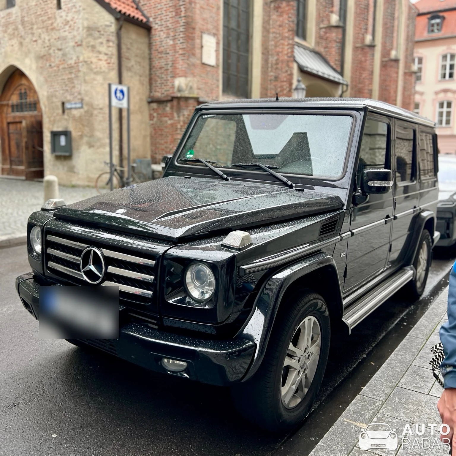 Mercedes-Benz G 500 GE V8 spotted in München