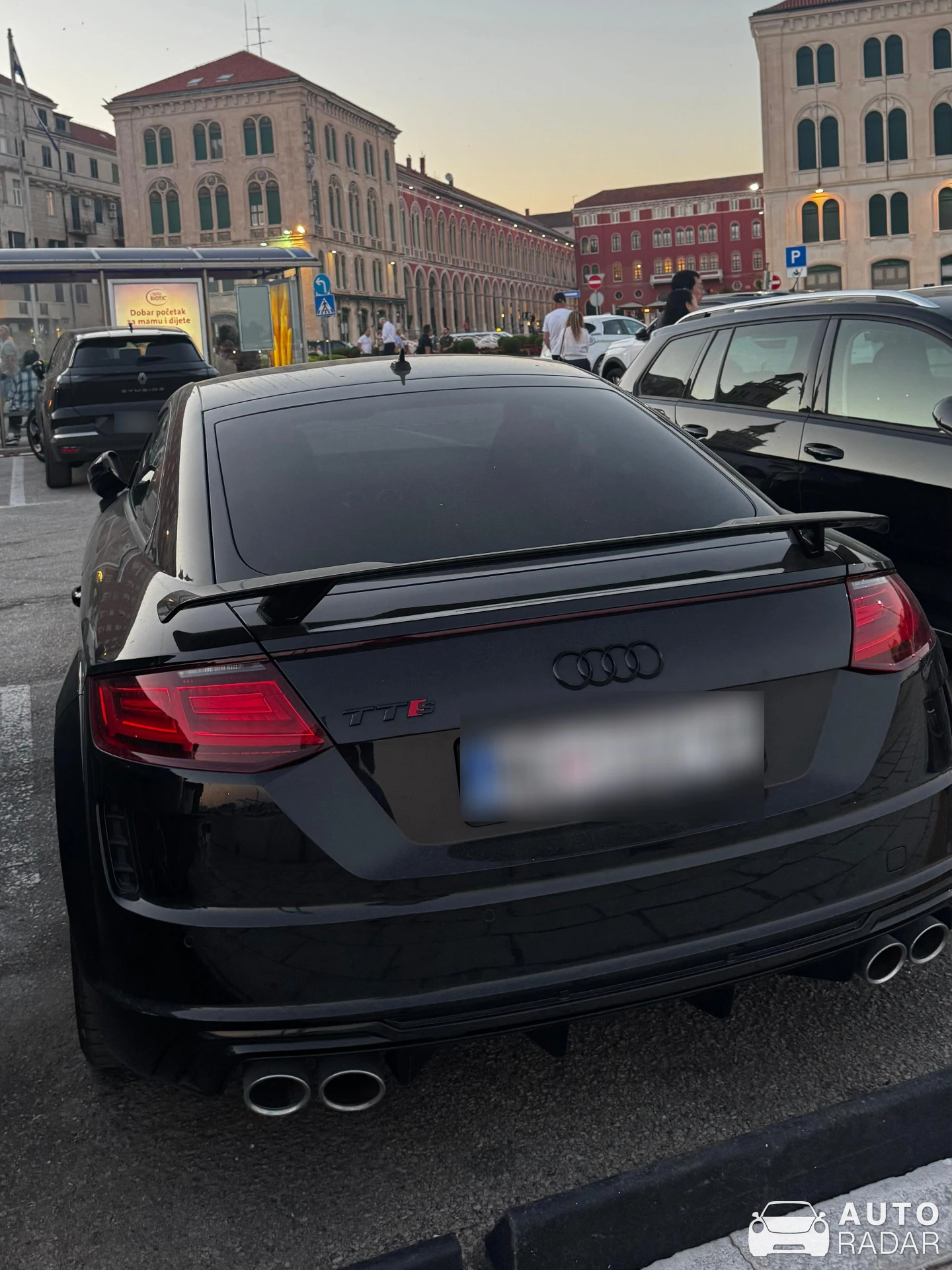 Audi TT-RS 8S spotted in Split