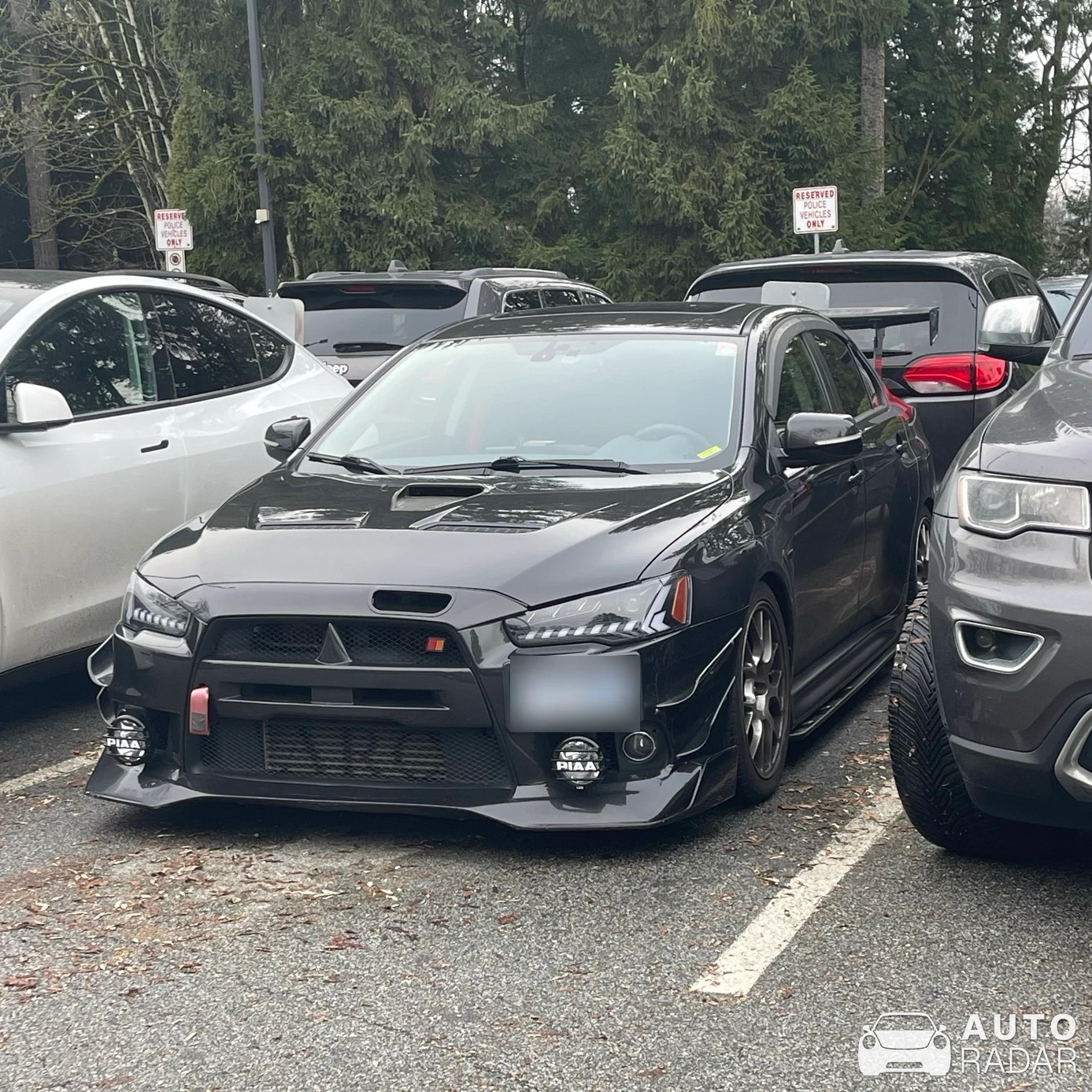 Mitsubishi Lancer Evolution X spotted in Vancouver, Canada