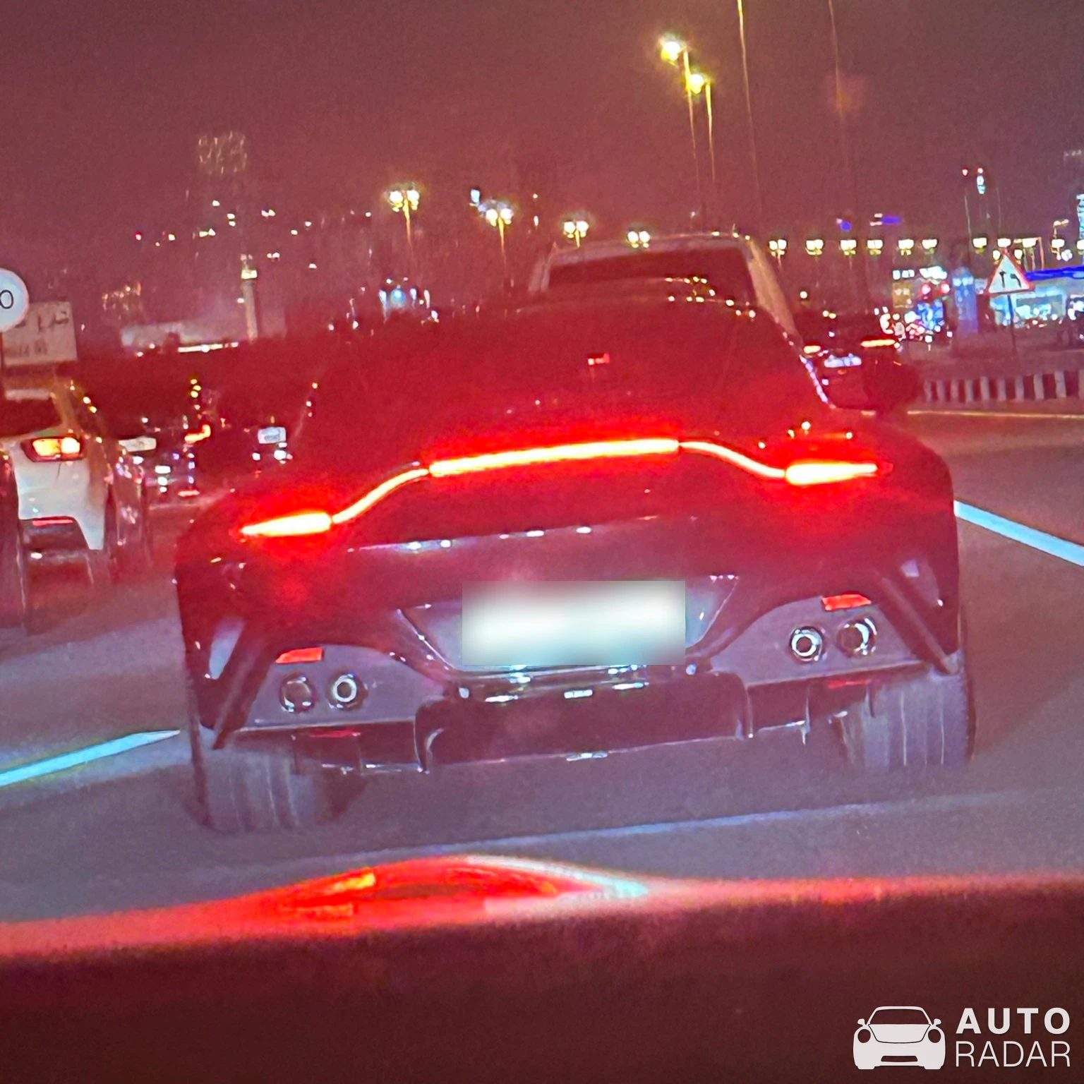 Aston Martin V8 Vantage spotted in Dubai, United Arab Emirates