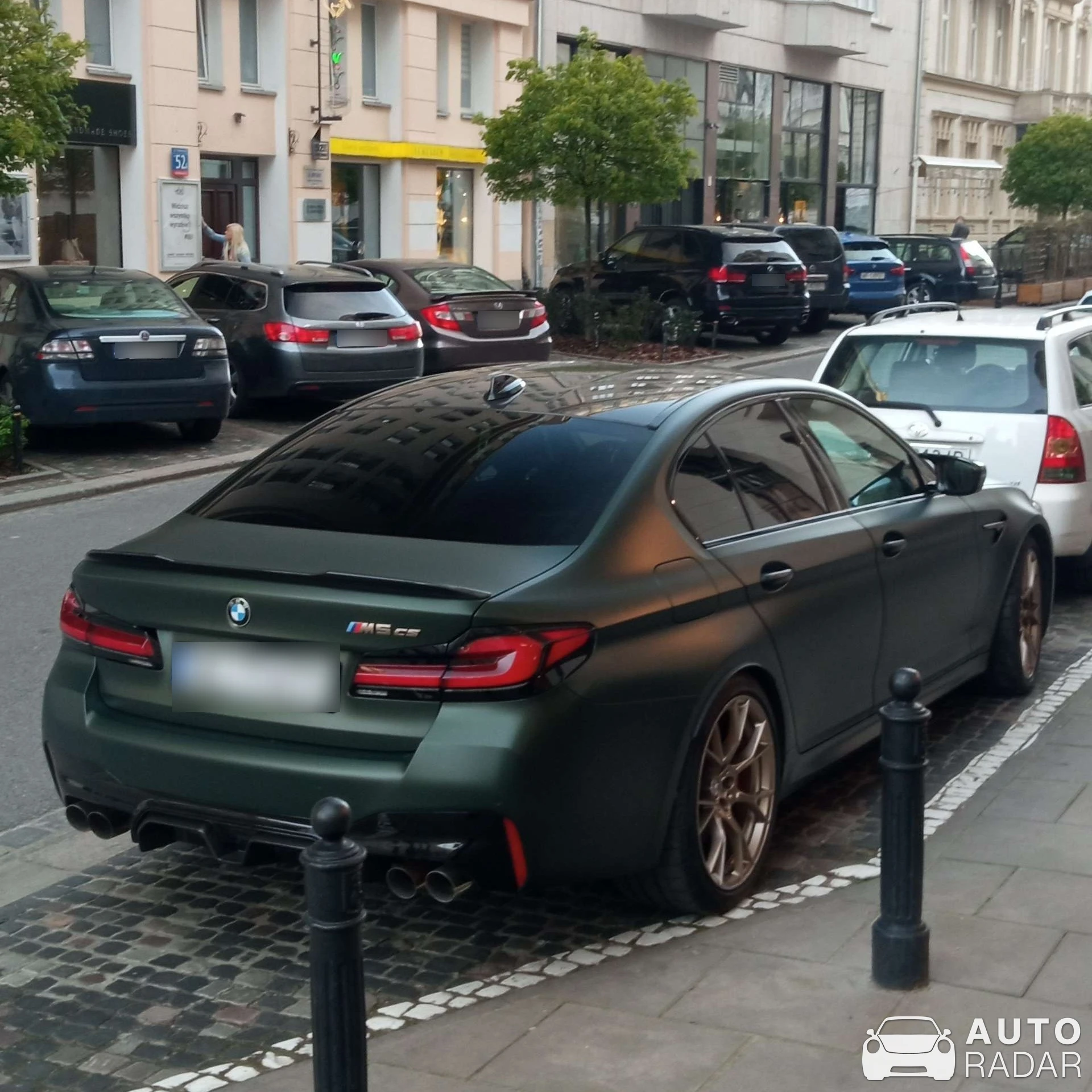 BMW M5 F90 CS spotted in Warszawa, Poland