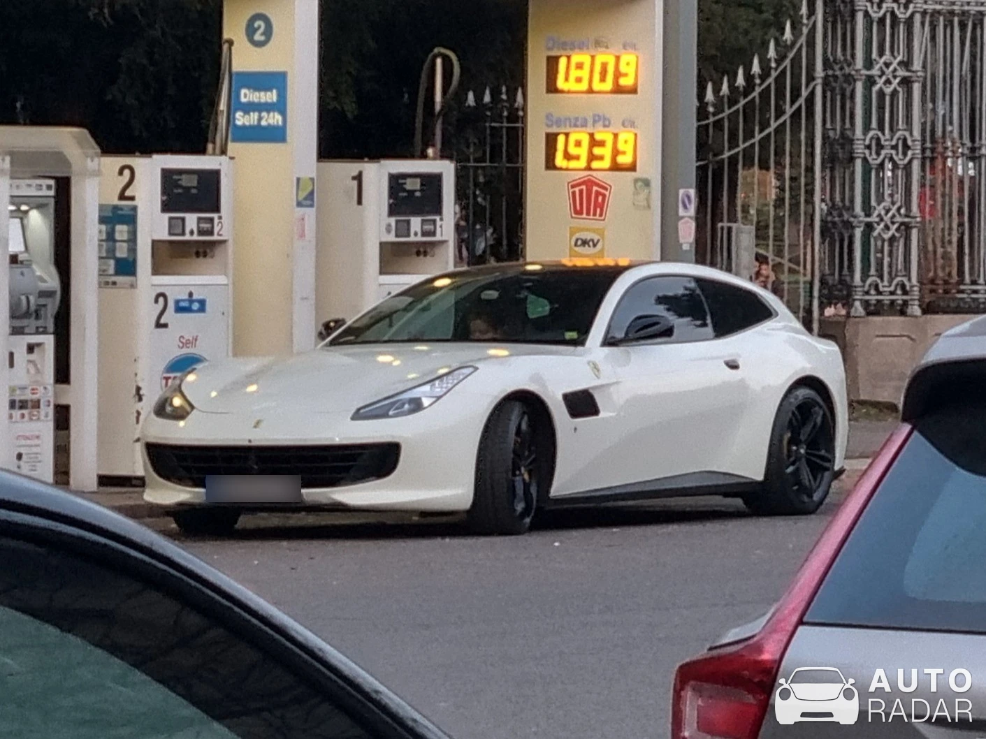 Ferrari GTC4Lusso spotted in Milano, Italia