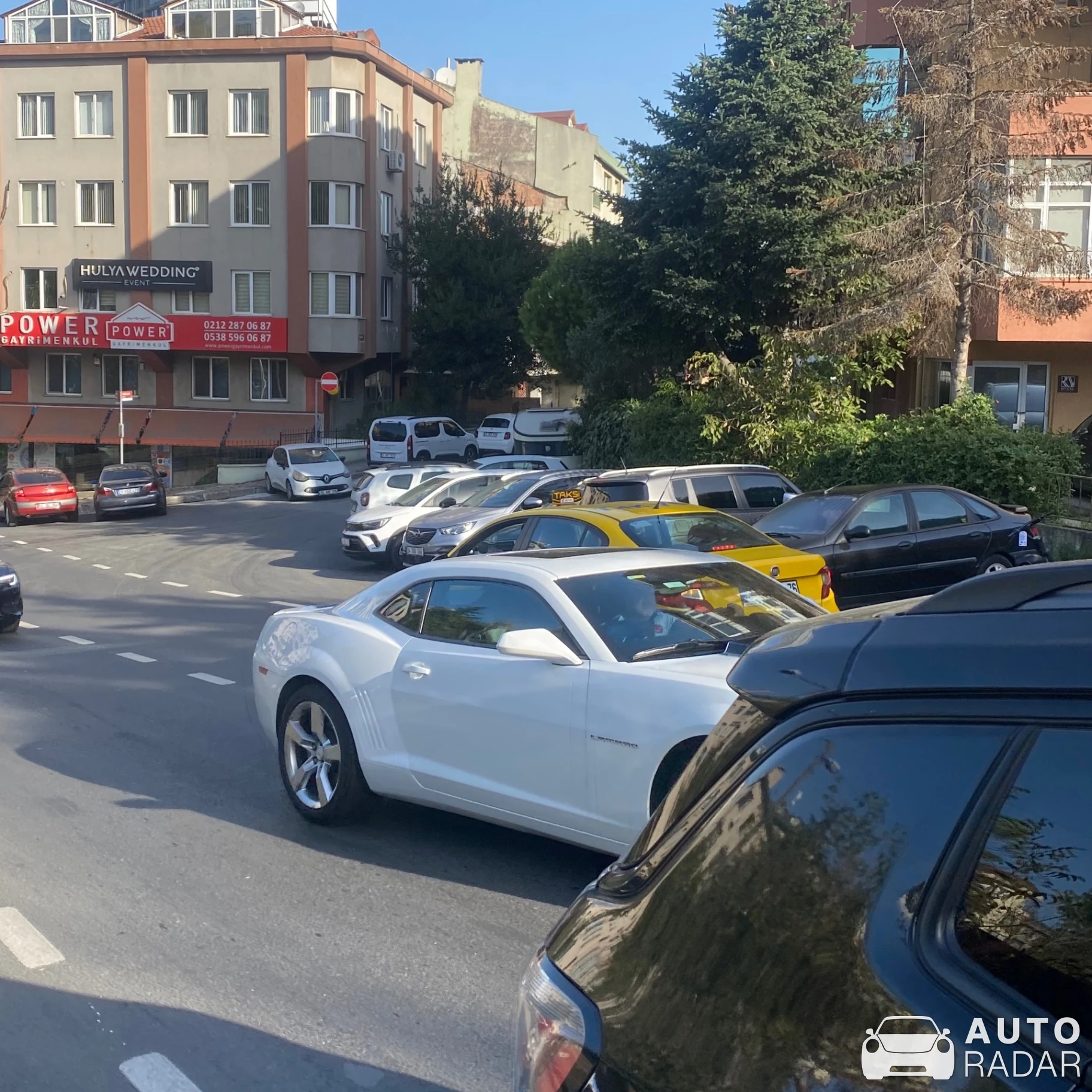 Chevrolet Camaro spotted in Beşiktaş, Türkiye