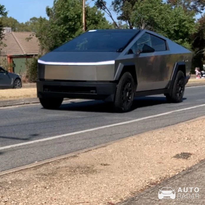 Tesla Cybertruck spotted in Saint Agnes, Australia