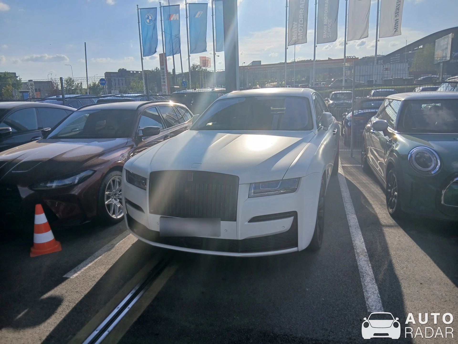 Rolls-Royce Ghost 2021 spotted in Vilnius