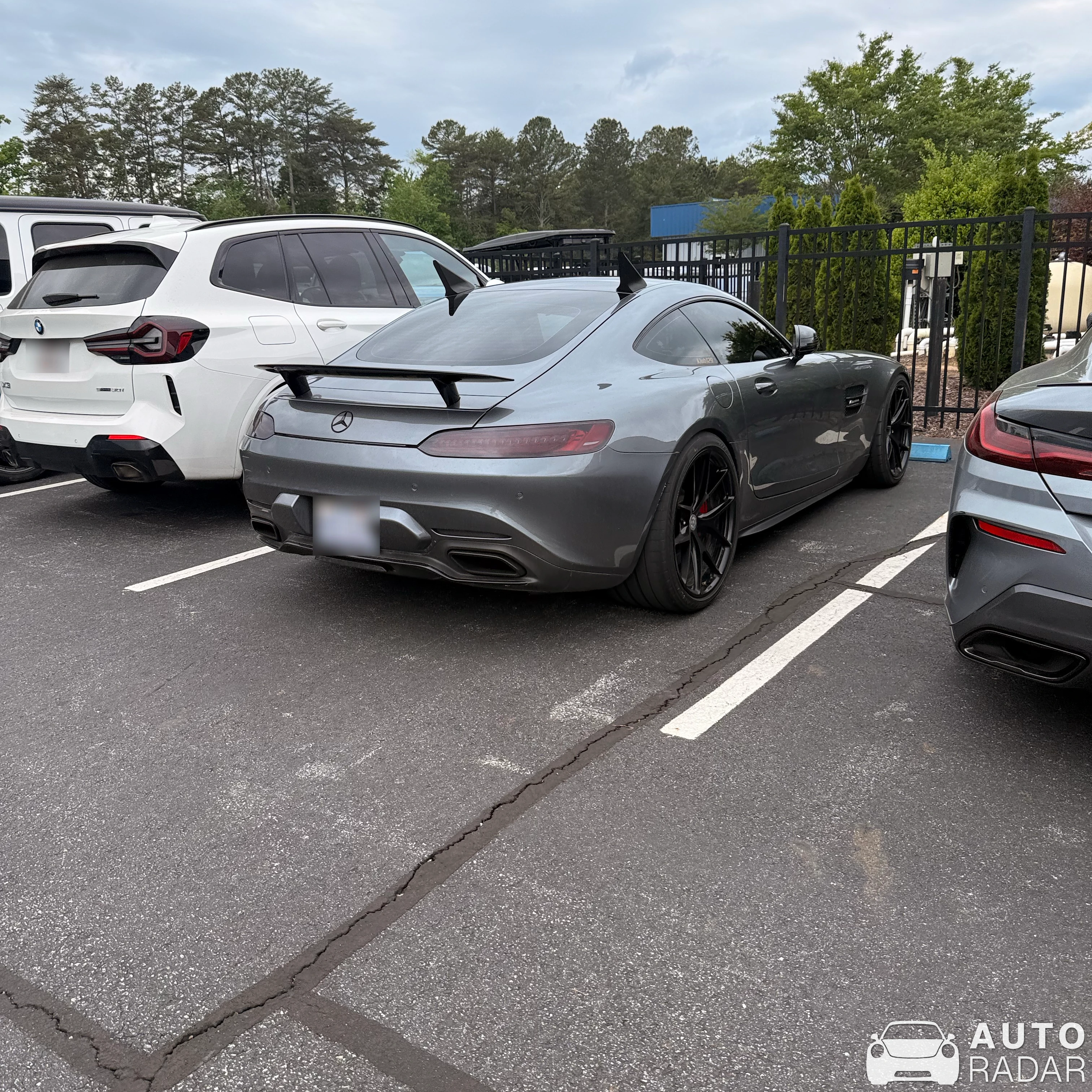 Mercedes-AMG GT S C190 spotted in Dawsonville