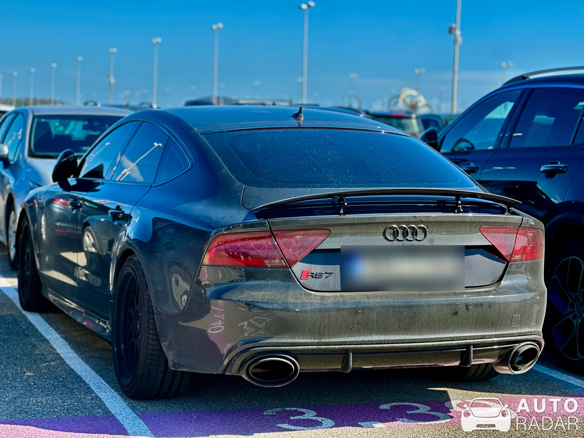 Audi RS7 Sportback 2015 spotted in Spata-Loutsa