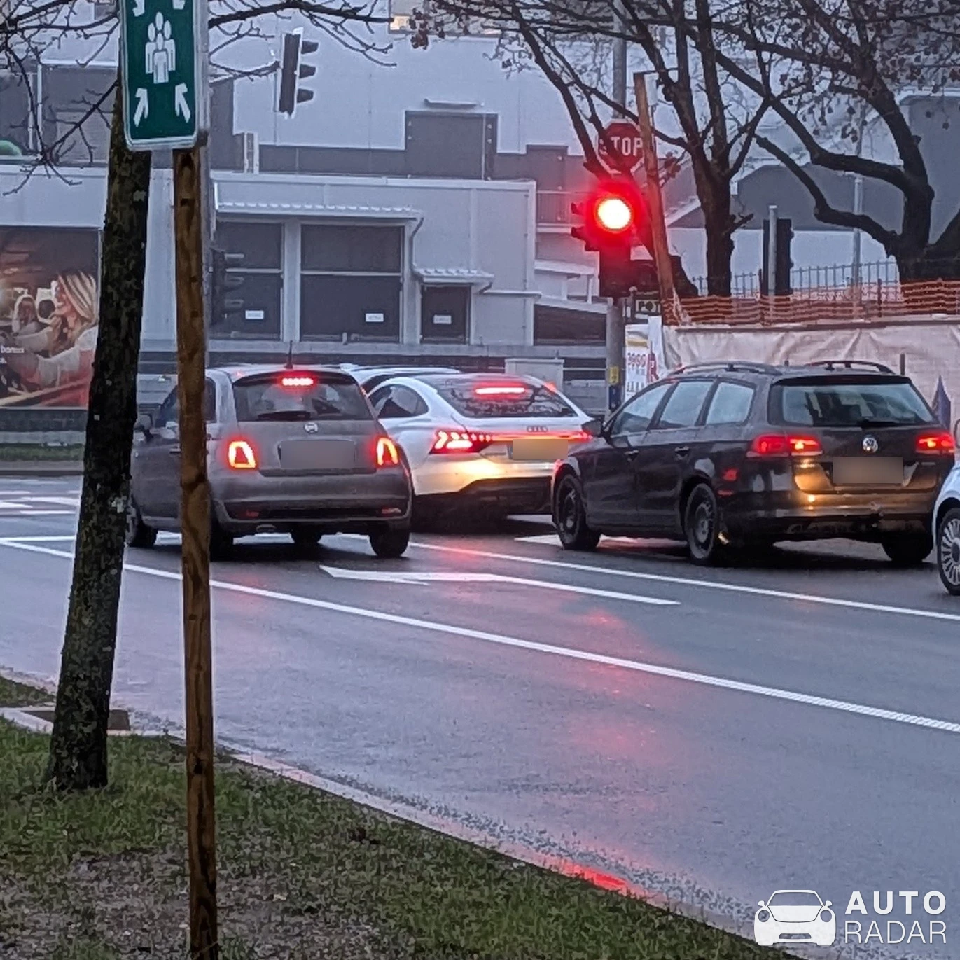 Audi RS E-Tron GT spotted in Ljubljana, Slovenia