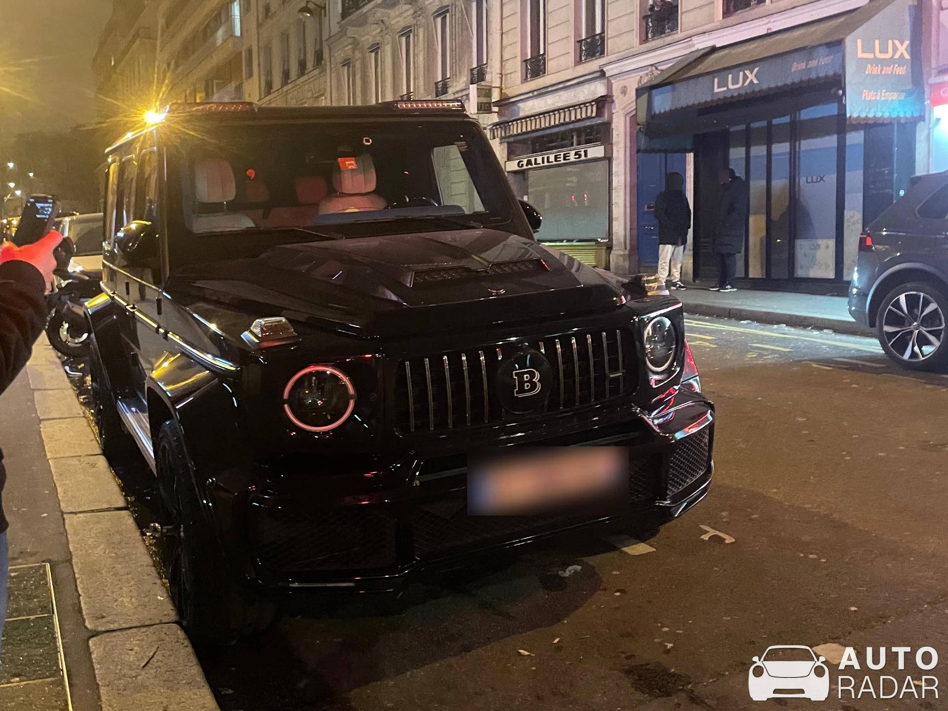 Mercedes-AMG Brabus G 800 XLP Superblack spotted in Paris