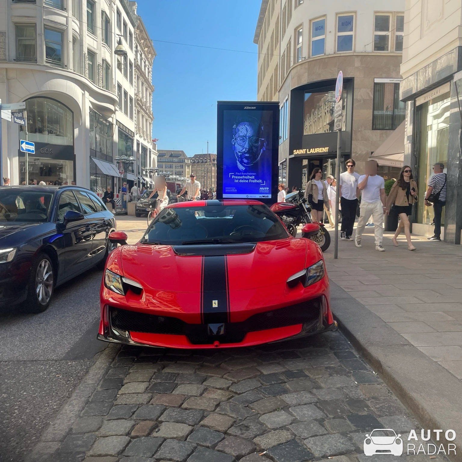 Ferrari 296 Speciale A spotted in Hamburg