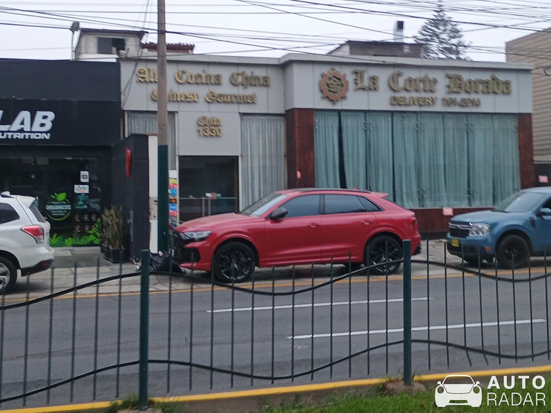 Audi RS Q8 2024 spotted in Lima