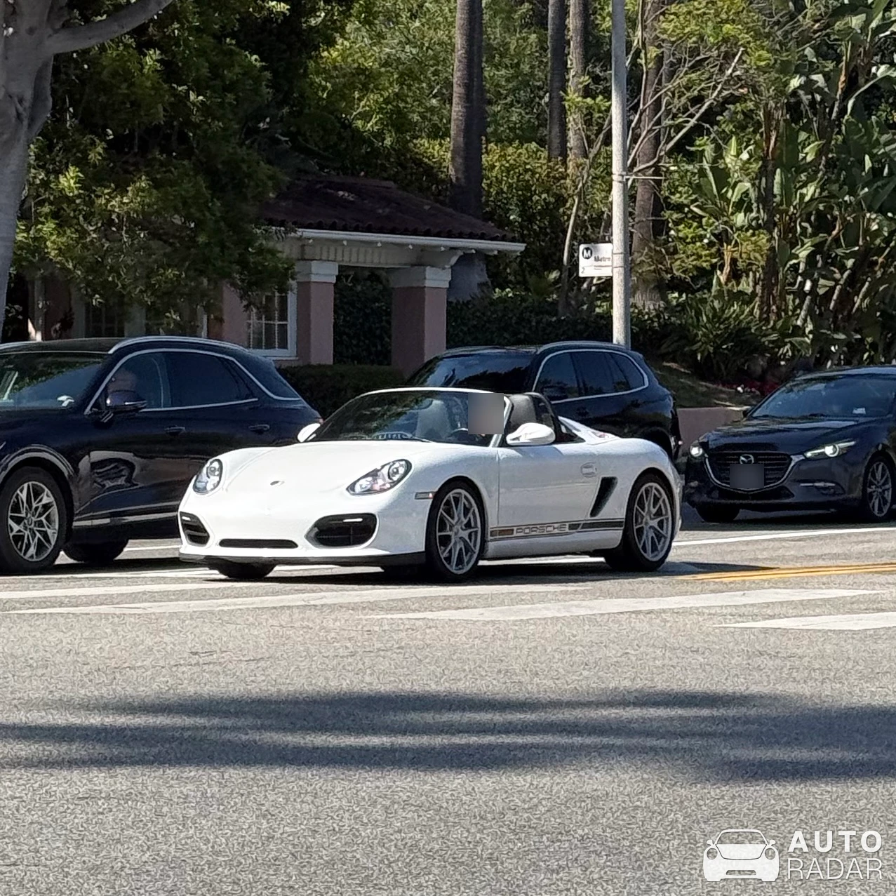 Porsche 981 Spyder spotted in Beverly Hills