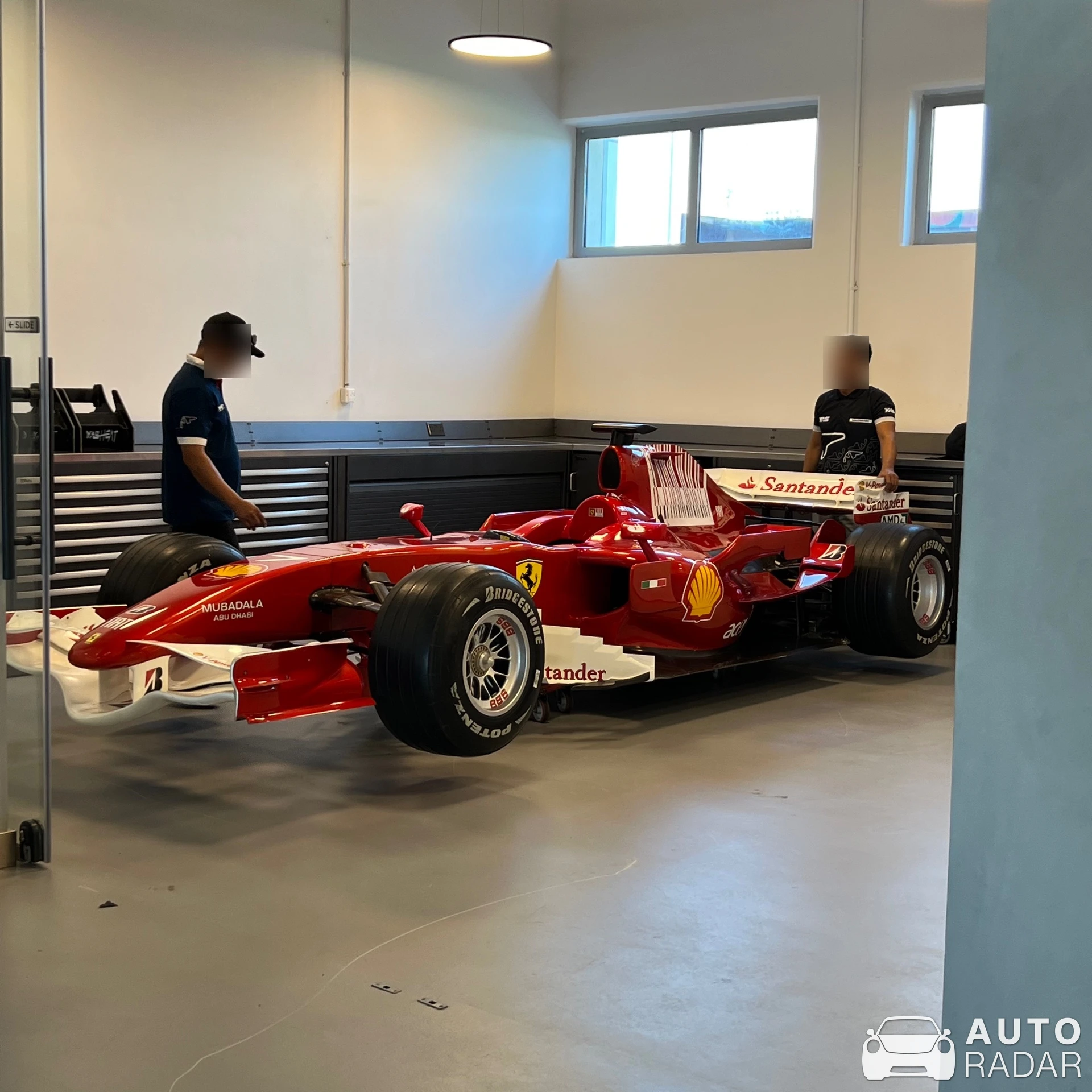 Ferrari F2007 spotted in Abu Dhabi, United Arab Emirates