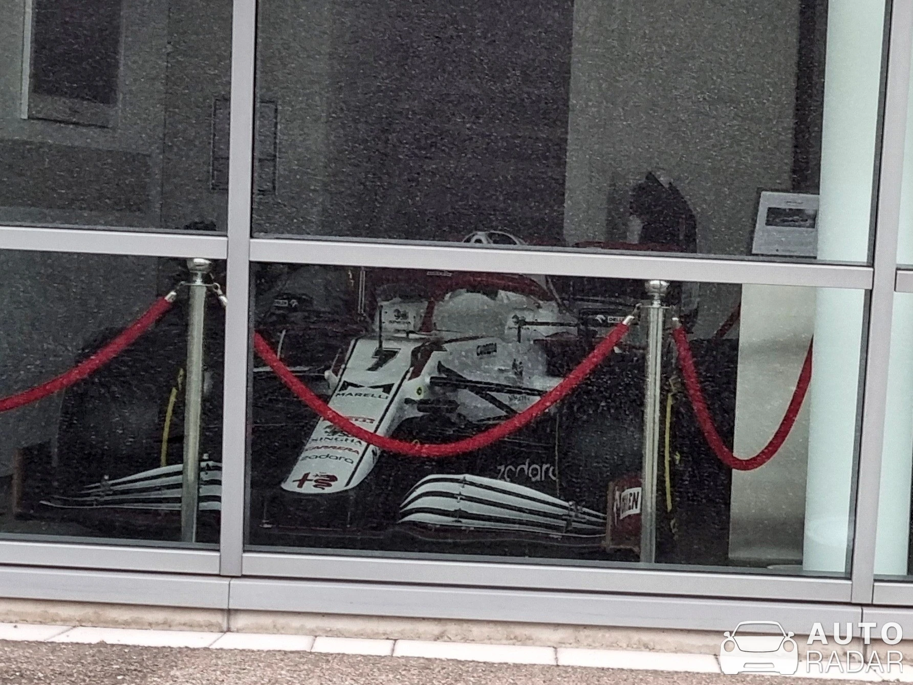 Sauber C41 spotted in Bischheim, France