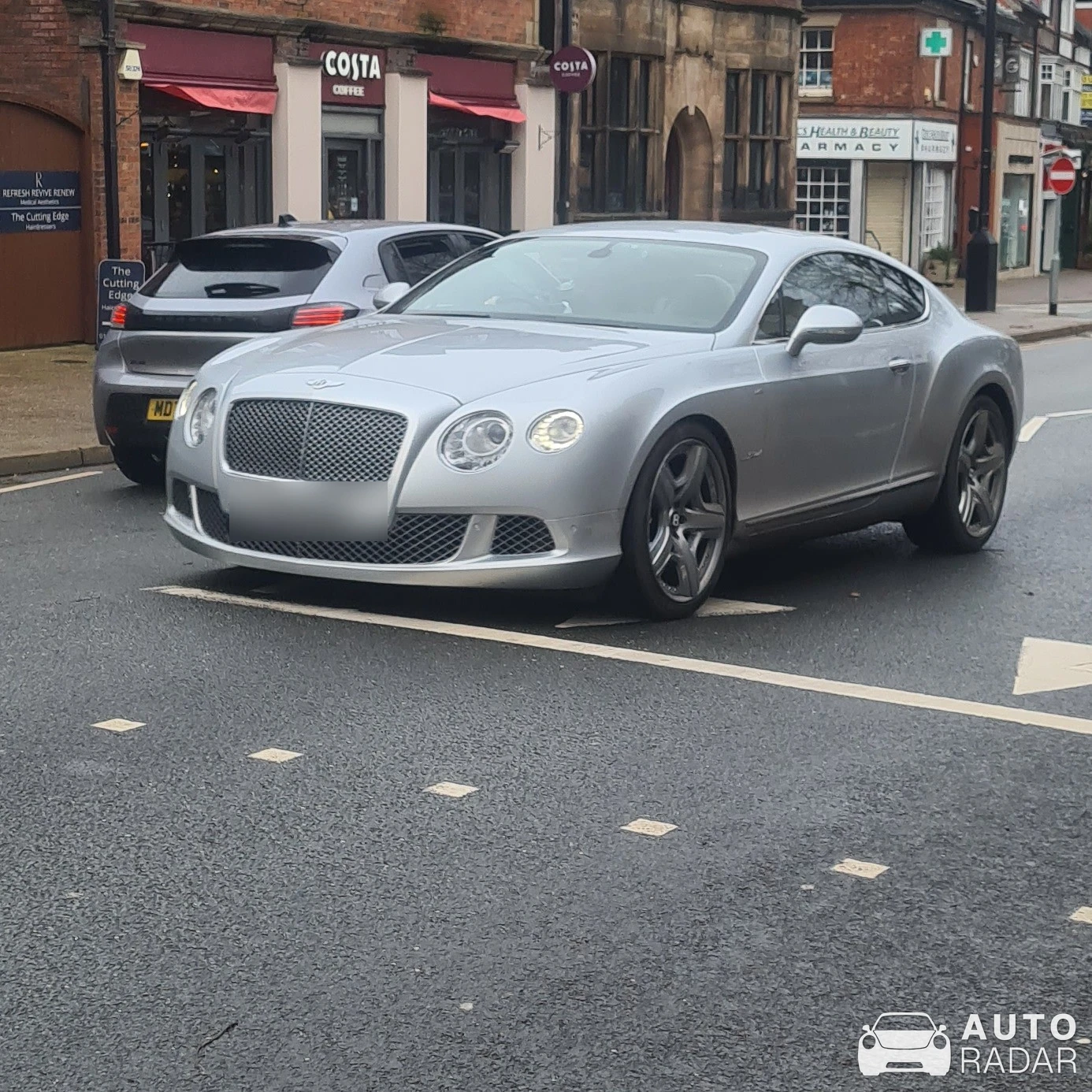 Bentley Continental GT spotted in Cheshire East, United Kingdom
