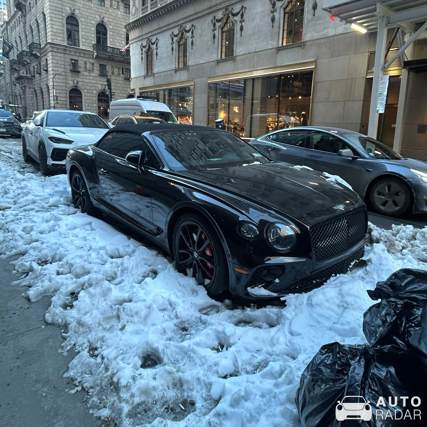 Bentley Continental GTC V8 spotted in New York, United States