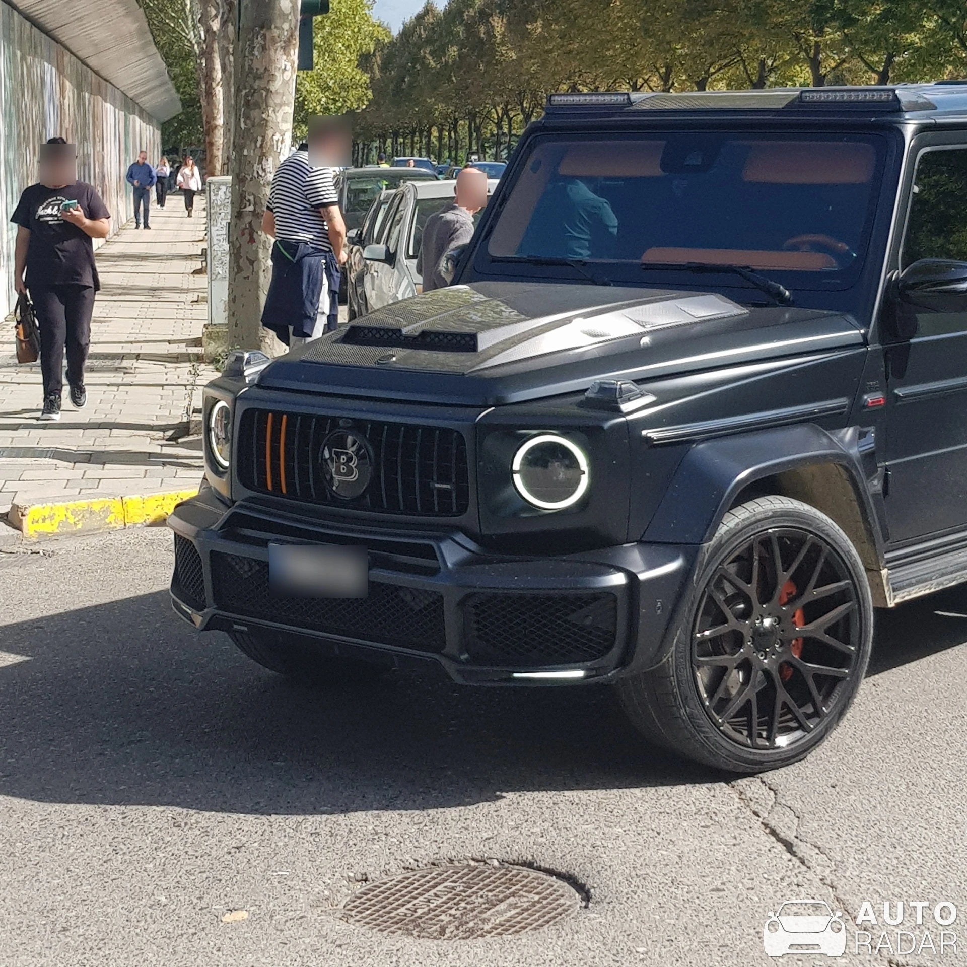 Mercedes-AMG Brabus G 63 W463 2018 spotted in Tiranë, Albania