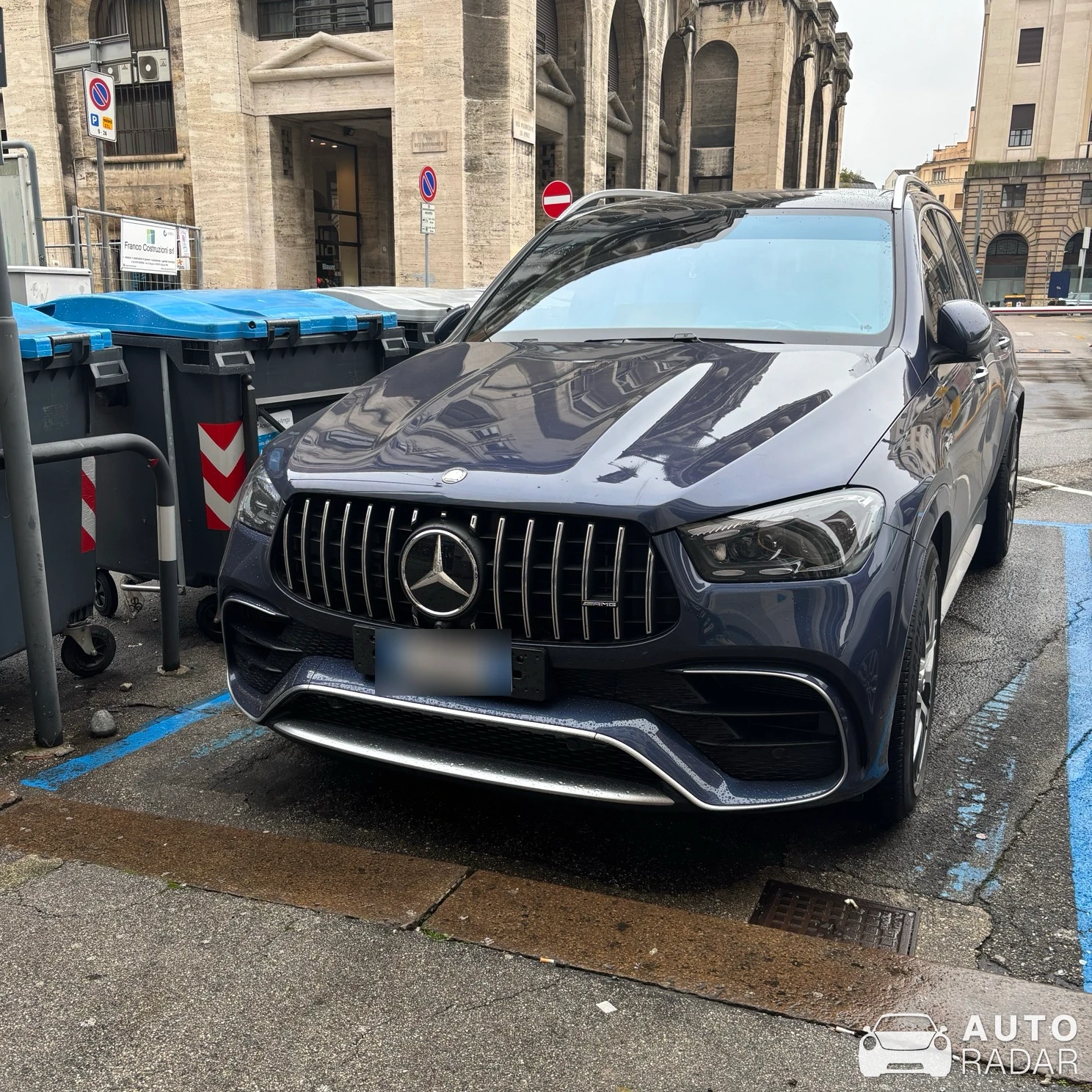 Mercedes-AMG GLE 53 W167 spotted in Padova, Italy
