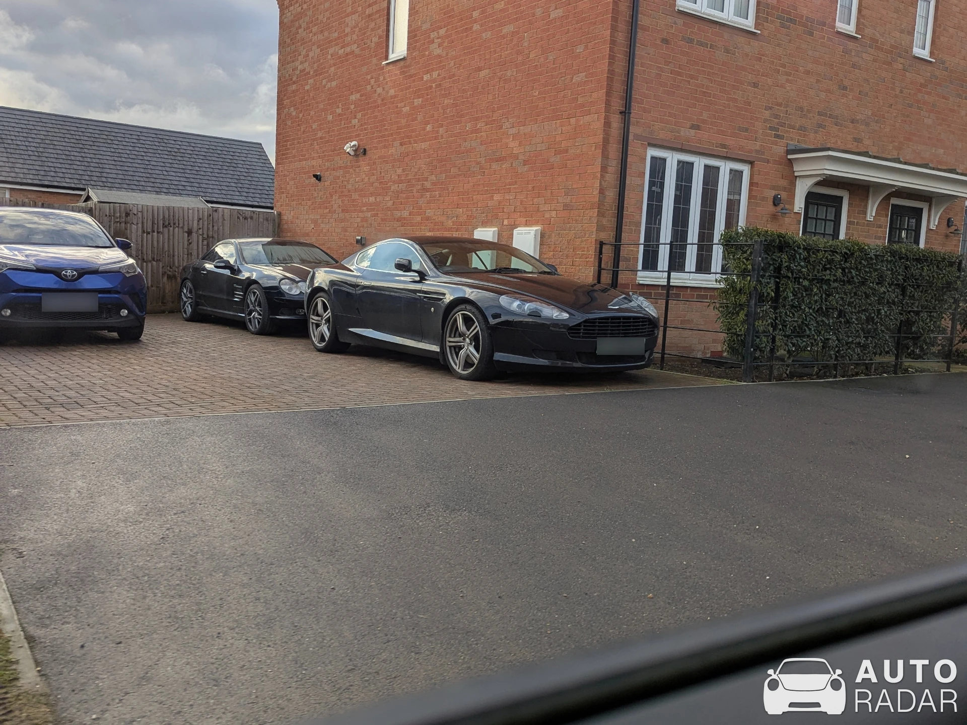 Aston Martin DB9 spotted in Basingstoke, United Kingdom