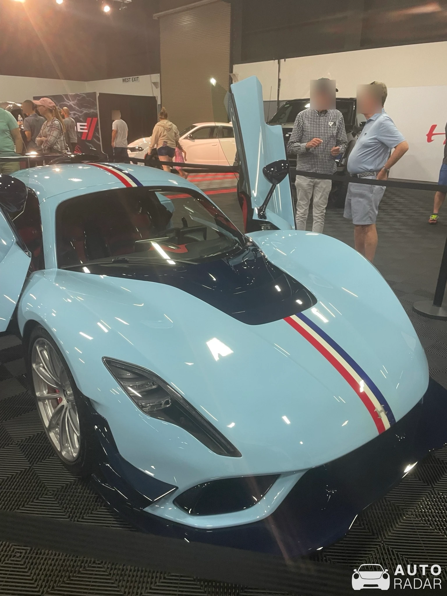 Hennessey Venom F5 Revolution spotted in West Palm Beach